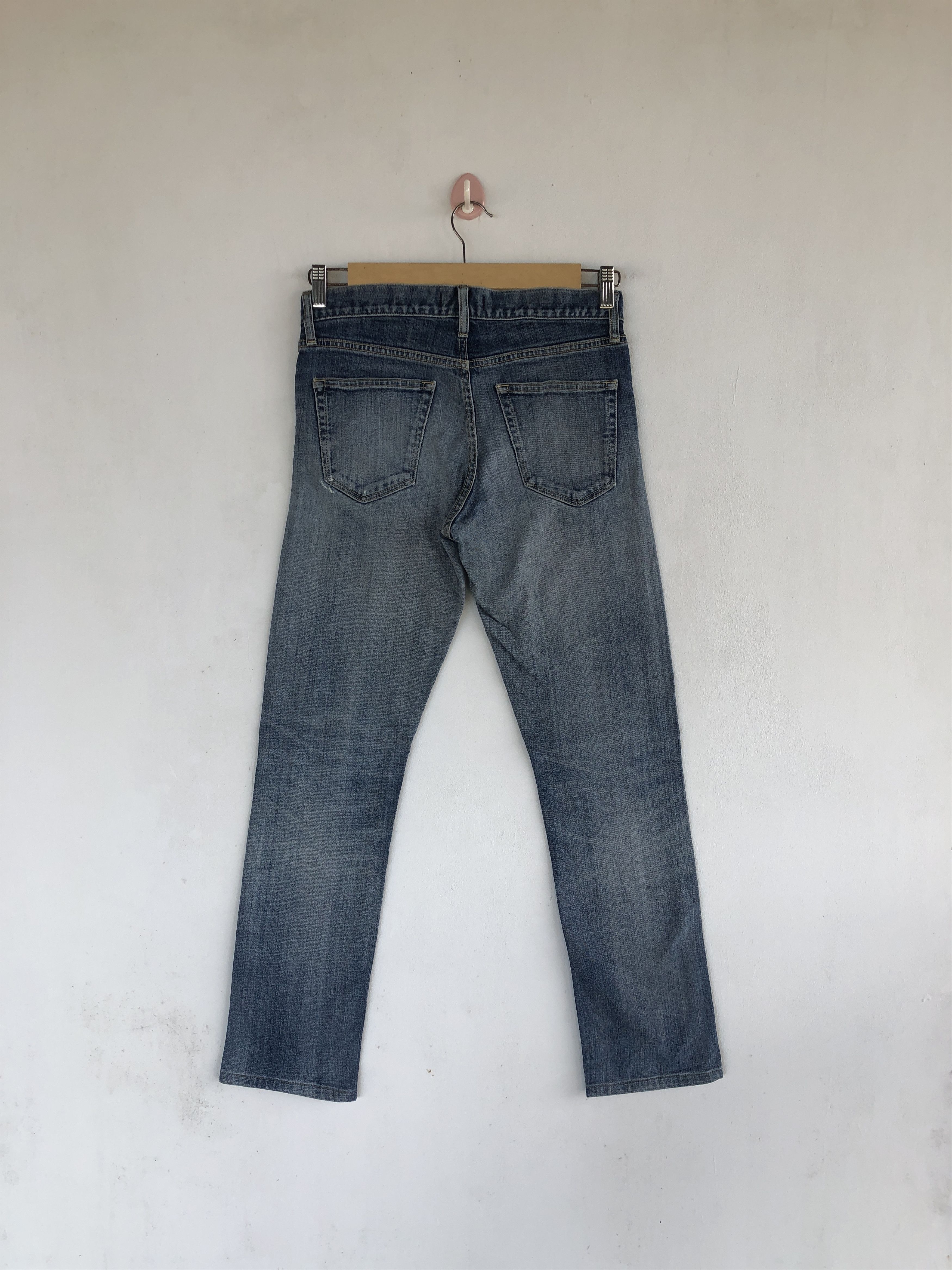 Japanese Brand Vintage Selvedge Uniqlo Jeans Redline Japanese Denim Pants Size 28" / US 6 / IT 42 - 2 Thumbnail