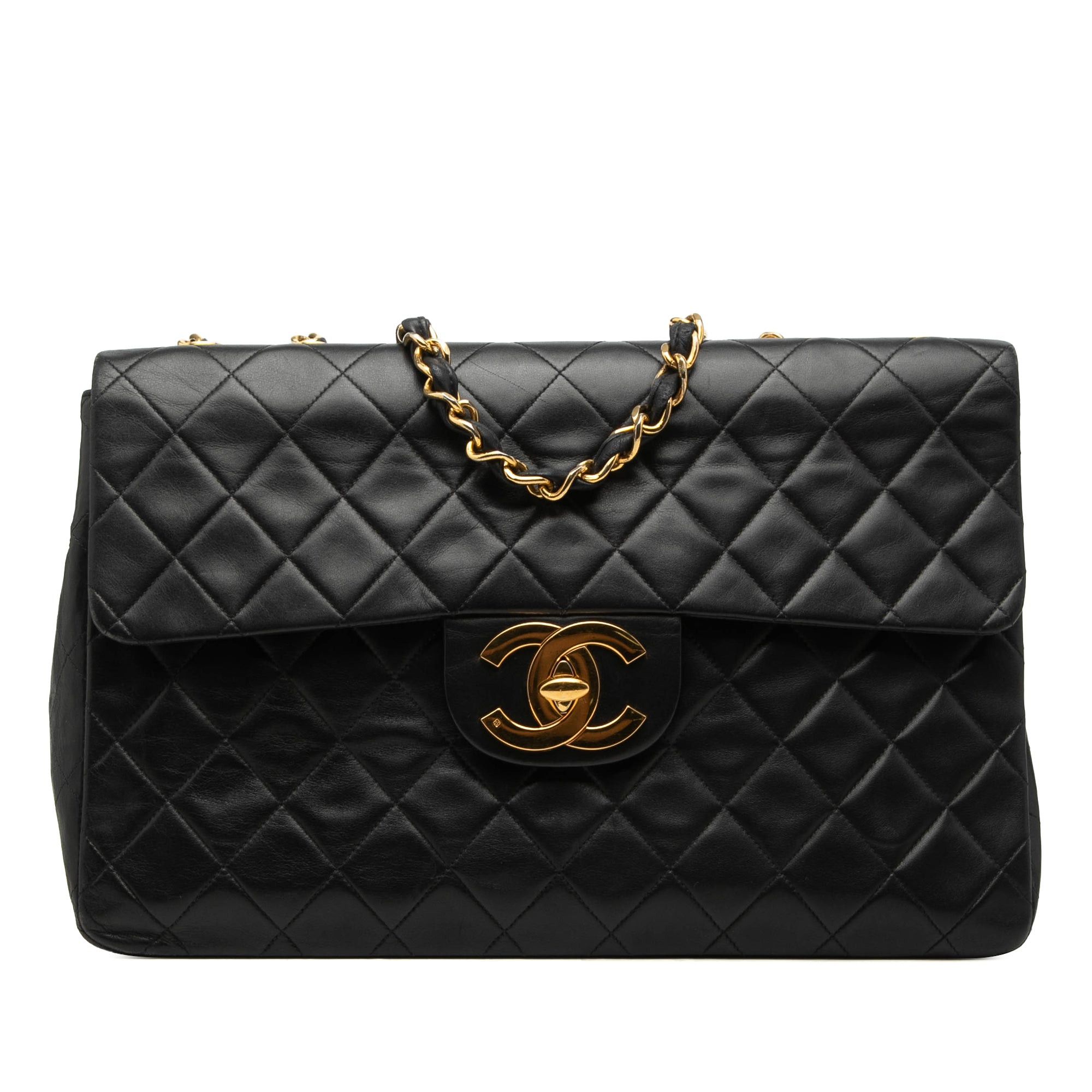 Chanel Maxi XL Classic Lambskin Single Flap Size ONE SIZE - 1 Thumbnail