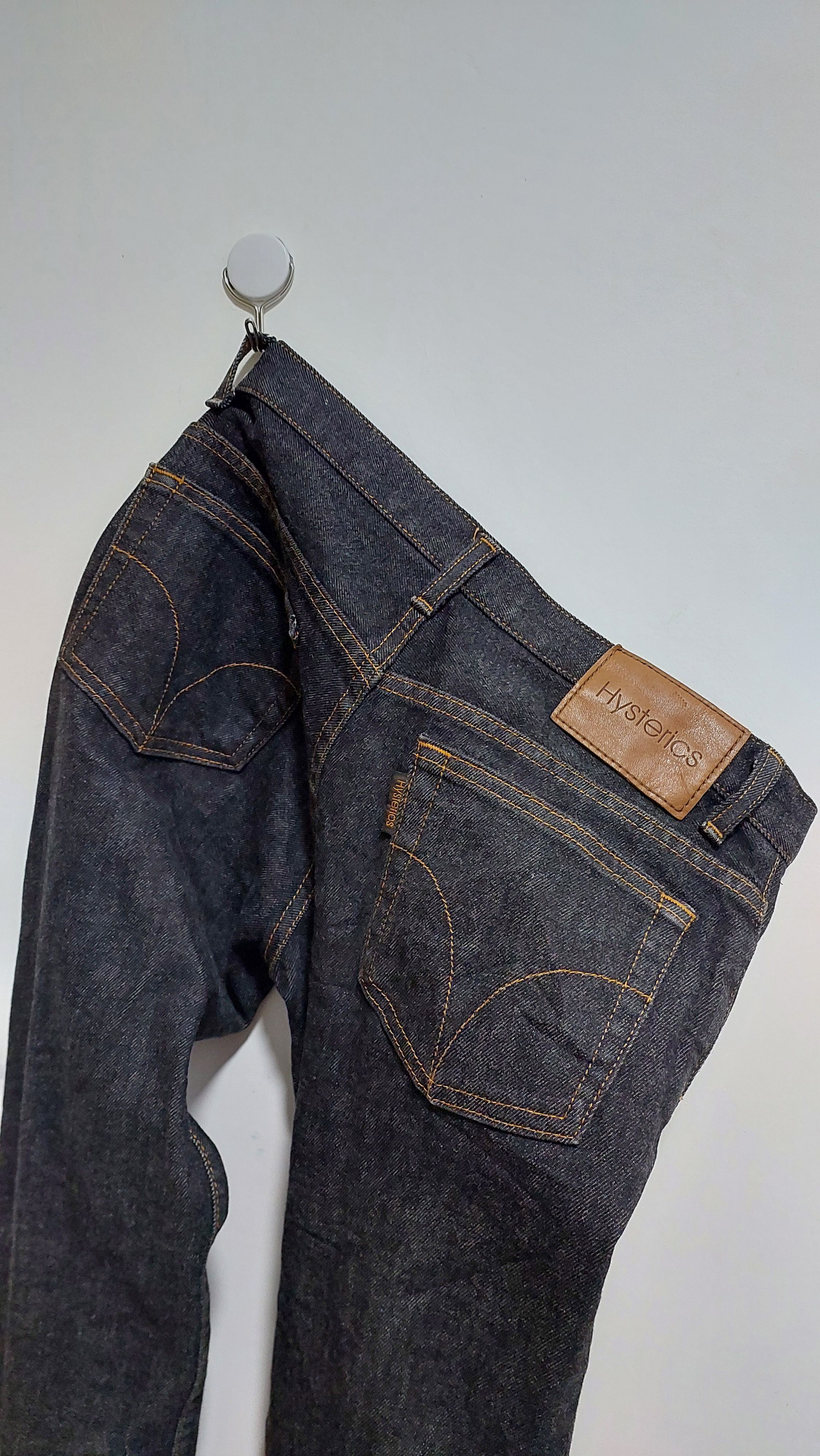 Hysteric Glamour × Japanese Brand HYSTERIC GLAMOUR STRETCHABLE WOMEN'S JEANS PANT Size 29" - 13 Thumbnail