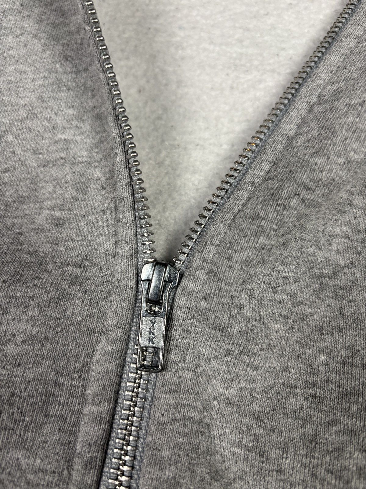 Supreme Supreme Grey Spread Zip Up Hooded Sweatshirt Size US L / EU 52-54 / 3 - 8 Thumbnail
