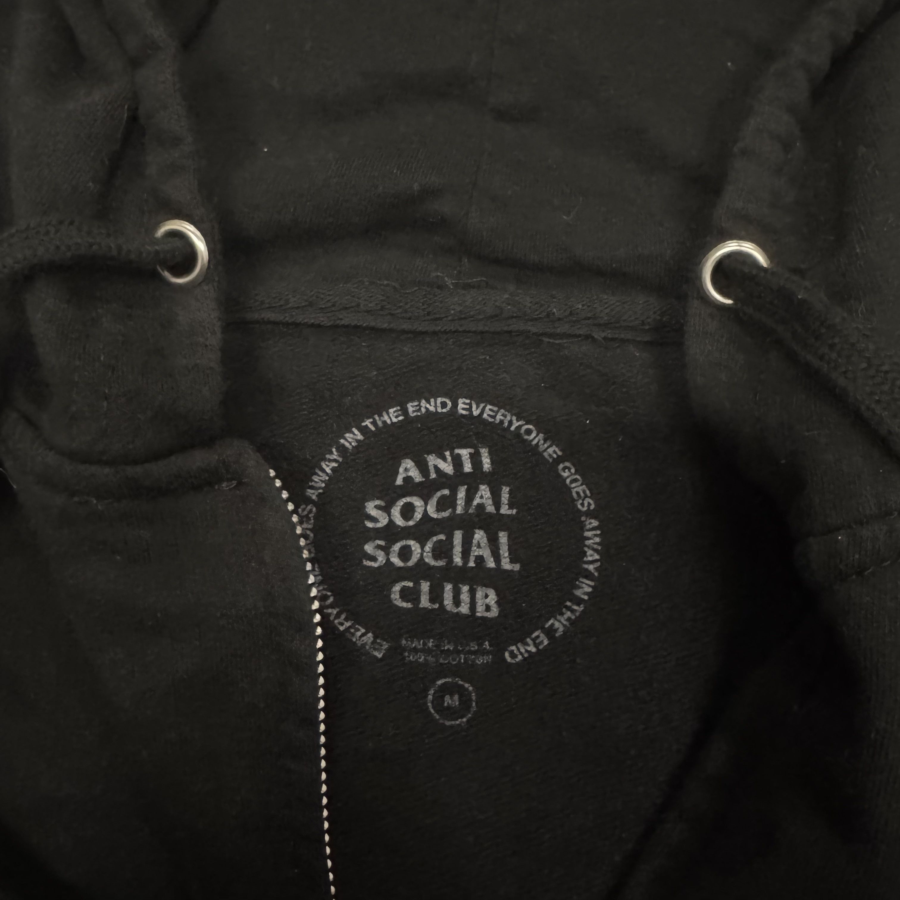 Anti Social Social Club × Designer Anti Social Social Club F/W 22 Mind Melt Full Zip Hoodie Size US M / EU 48-50 / 2 - 4 Thumbnail
