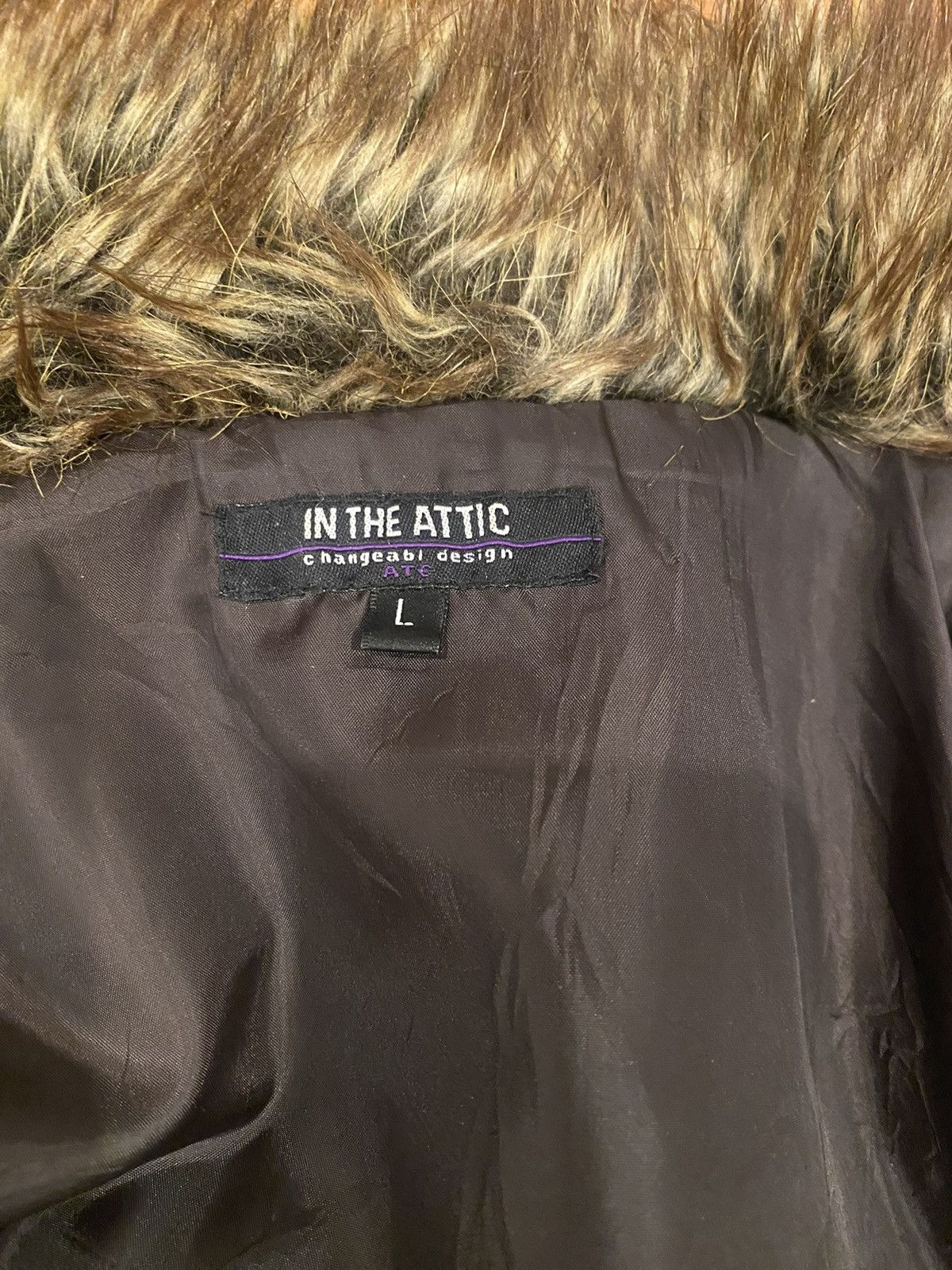 In The Attic In The Attic Avant-Garde Fur Jacket Size US L / EU 52-54 / 3 - 5 Thumbnail