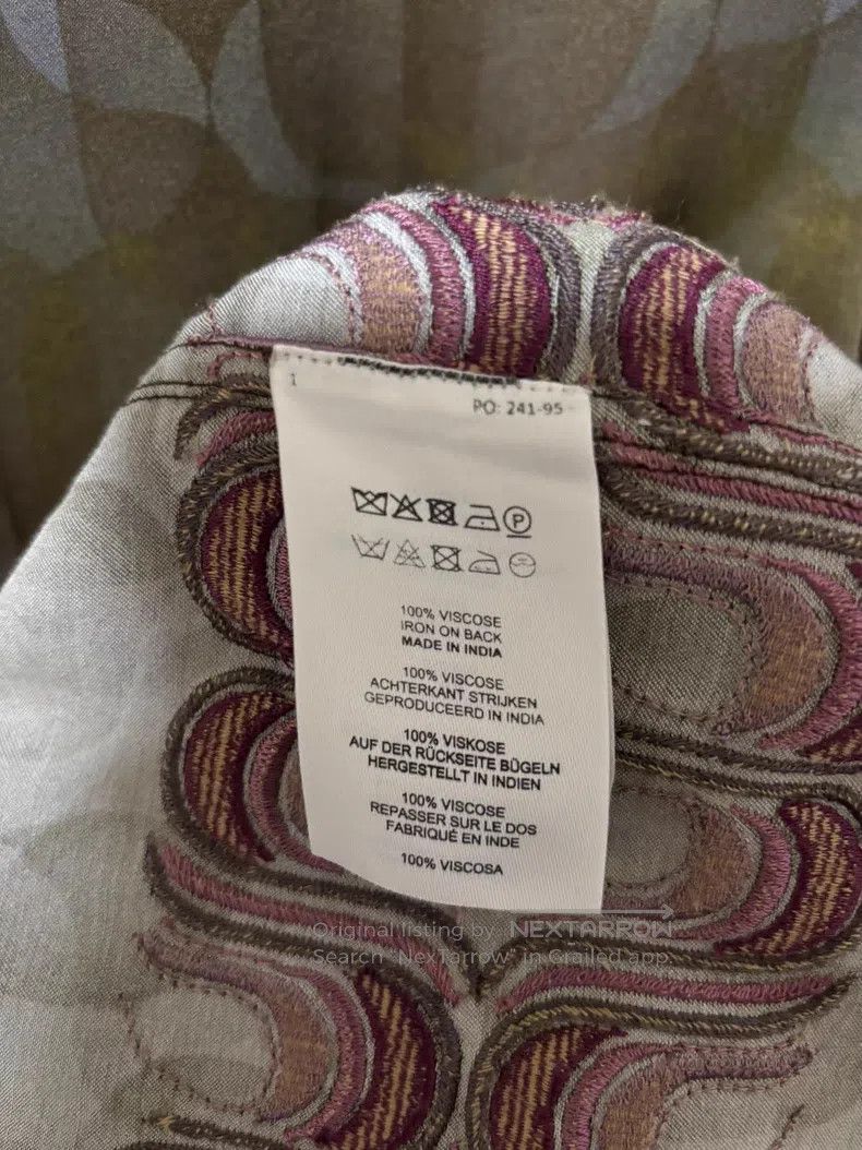 Dries Van Noten Dries Van Noten Heavy-Duty Embroidered Shirt Size US M / EU 48-50 / 2 - 4 Thumbnail