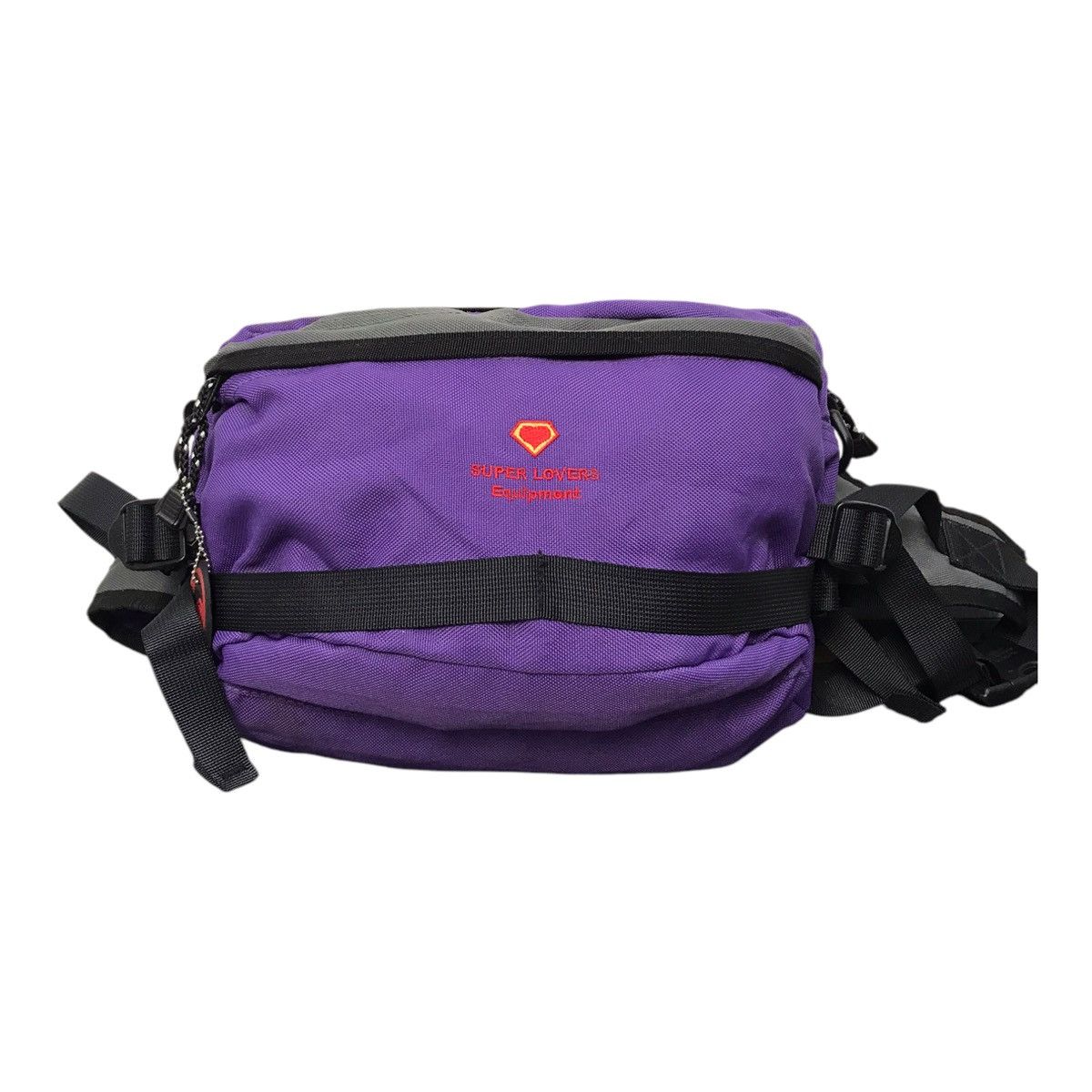 Hysteric Glamour × Japanese Brand Japanese Super Lover Purple Waist Bag Size ONE SIZE - 7 Thumbnail