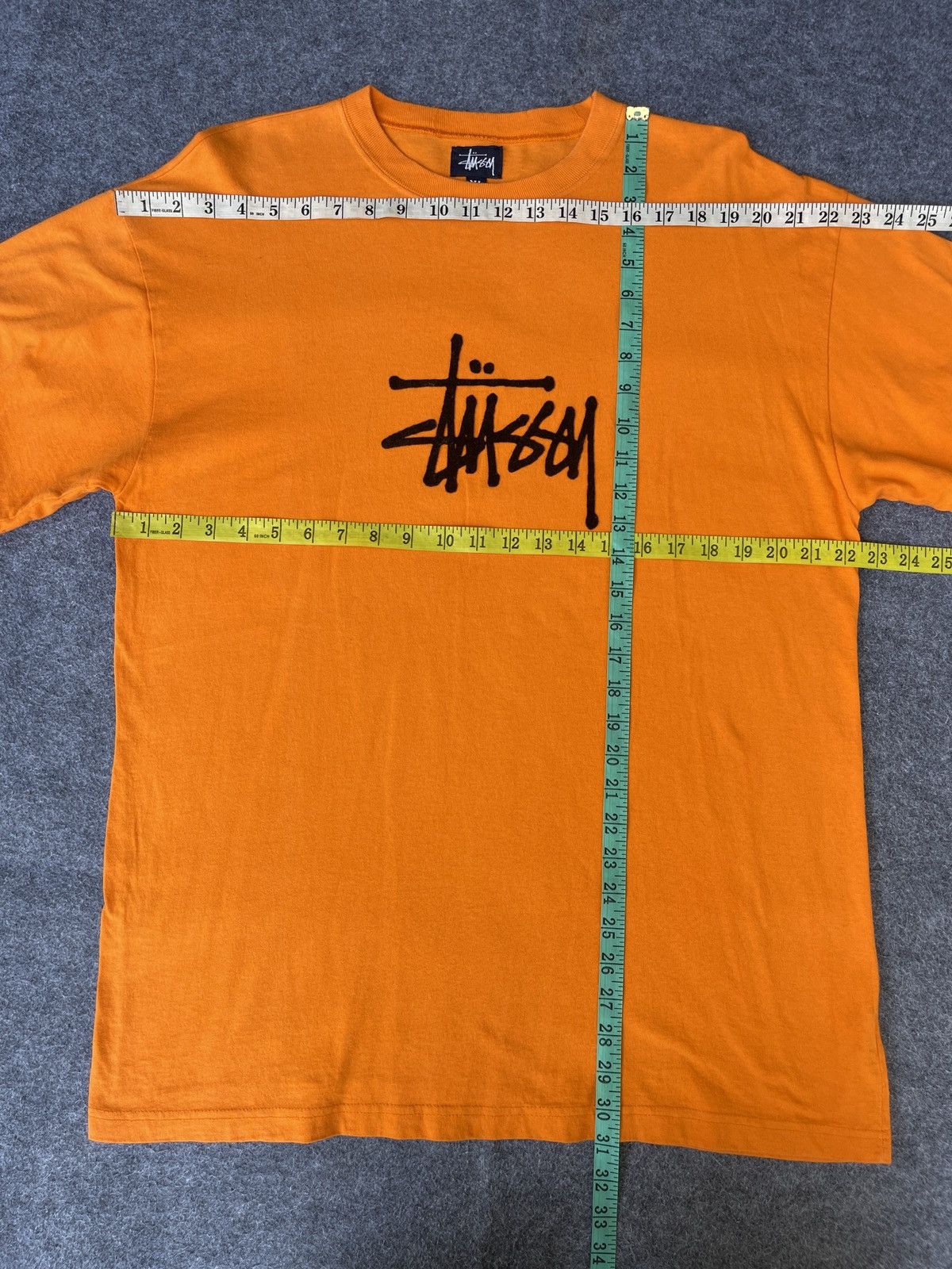 Stussy Vintage 90s🔥Stussy🔥Big Logo Raglan Long Sleeve Tee HipHop Size US XL / EU 56 / 4 - 7 Thumbnail