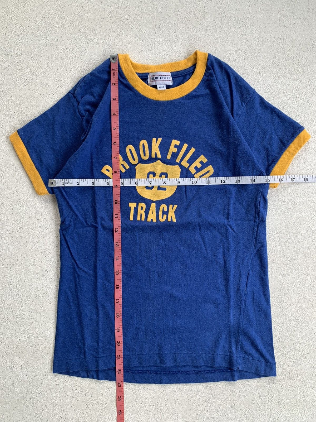 Japanese Brand Ringer Tee Brook Field Size US M / EU 48-50 / 2 - 2 Thumbnail