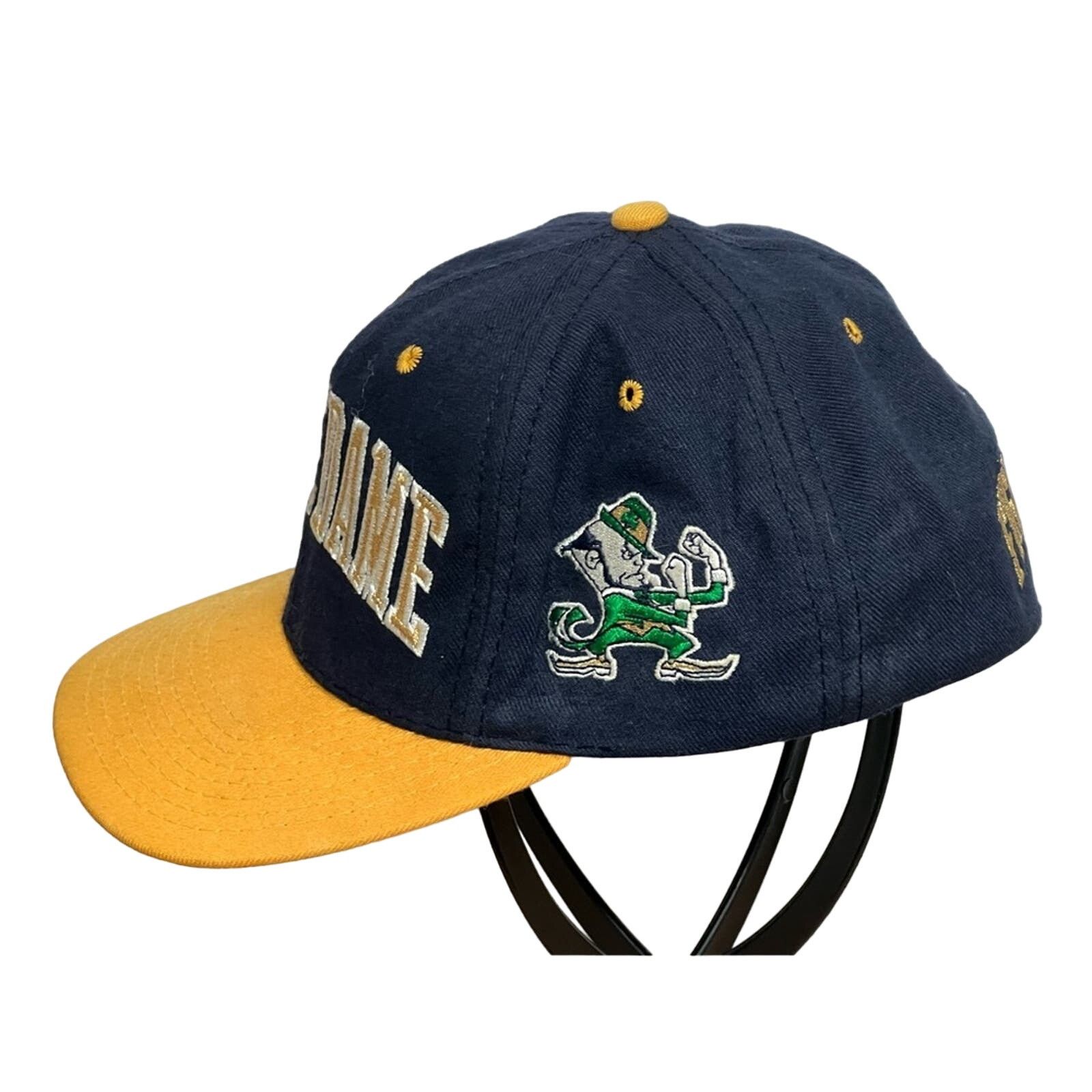 Starter Vintage 90s Starter Notre Dame Fighting Irish Wool 7.5 Hat Size ONE SIZE - 2 Thumbnail