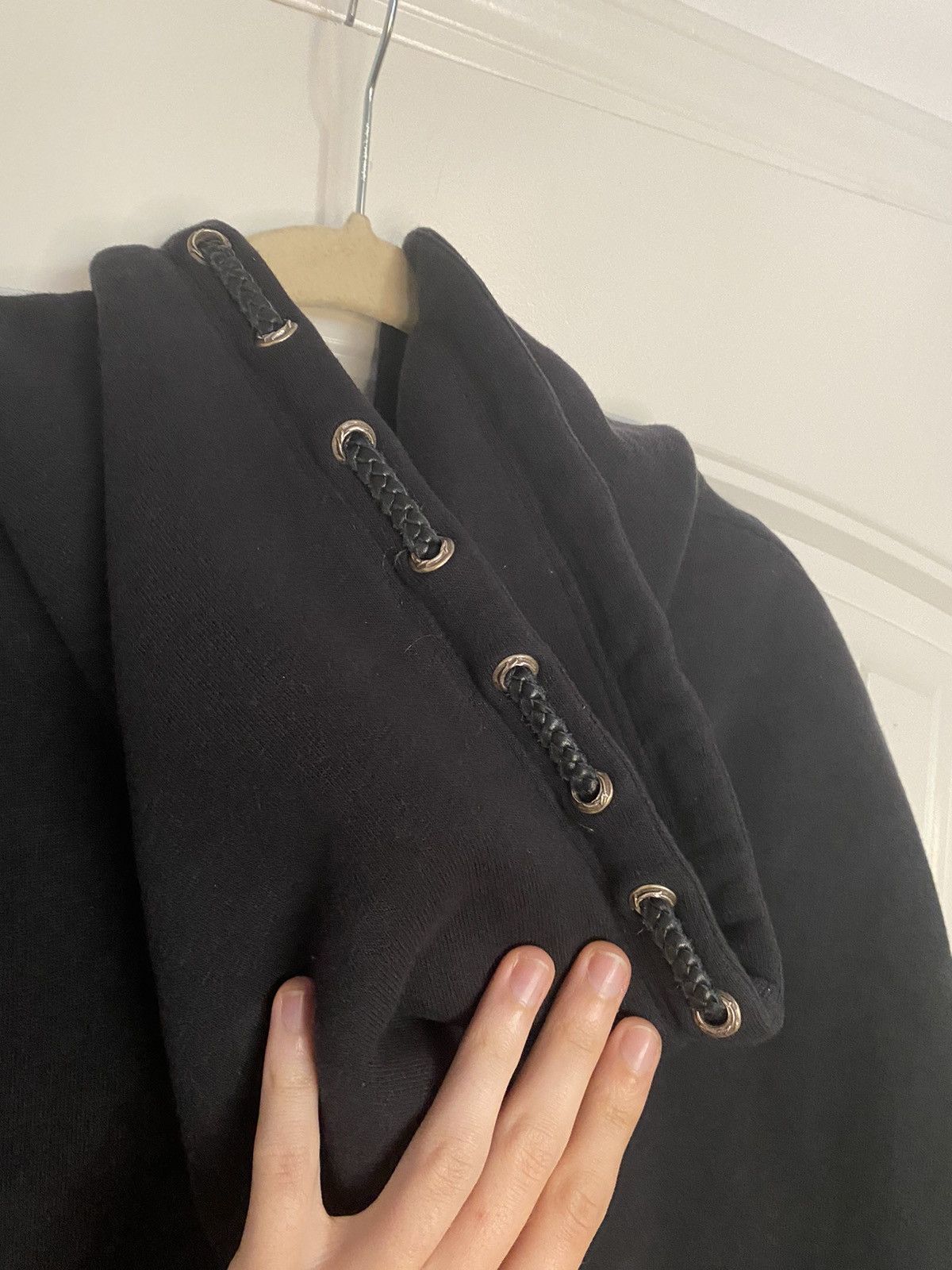 Chrome Hearts Chrome Hearts 1 of 1 Custom Order Grommet Zip Up Hoodie Size US S / EU 44-46 / 1 - 17 Thumbnail