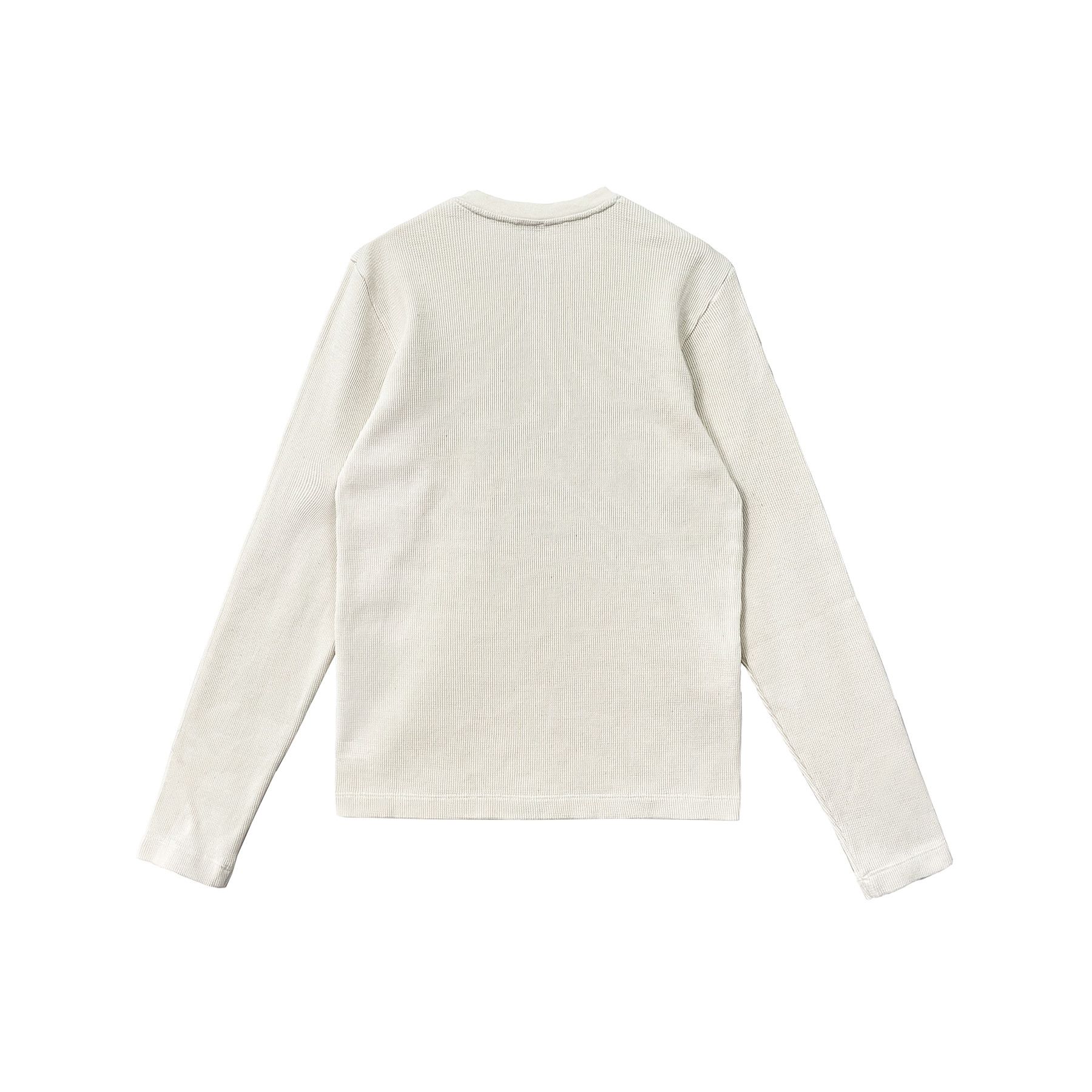 Chrome Hearts Chrome Hearts Logo Waffle Thermal Long Sleeve Henley Shirt Size US M / EU 48-50 / 2 - 2 Thumbnail