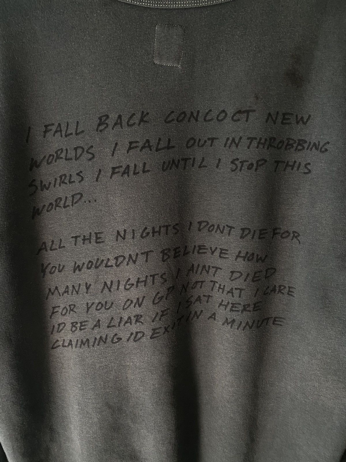 Band Tees Hijacked “Gap” Death Grips DIY Crewneck Size US L / EU 52-54 / 3 - 14 Thumbnail