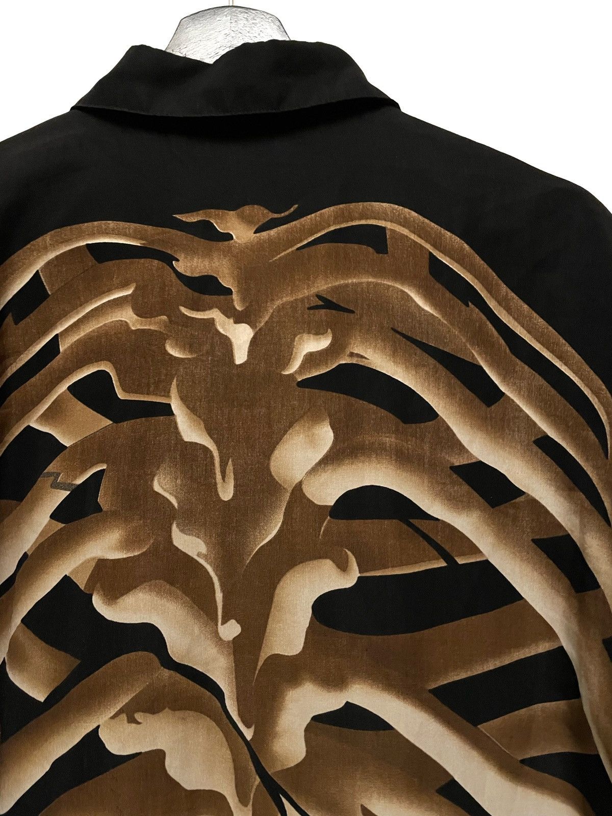 Designer Full Print Vintage Black Shirt Size XL Skull & Bones Rock Size US XL / EU 56 / 4 - 7 Thumbnail