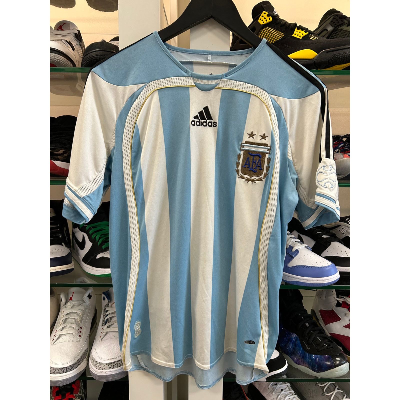 Adidas vintage Argentina National Team 2006 World Cup jersey M Size US M / EU 48-50 / 2 - 1 Thumbnail