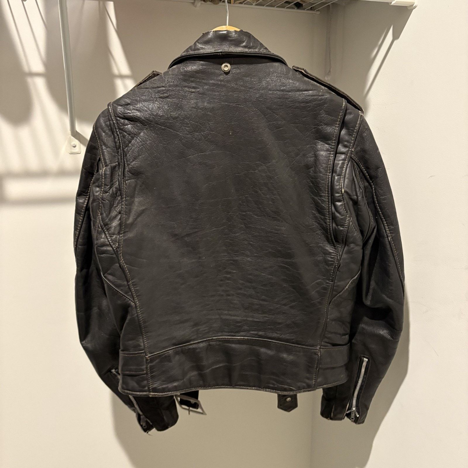 Schott × Vintage Vintage Schott Perfecto 618 Steer Hide Leather Jacket 40 Size US M / EU 48-50 / 2 - 10 Thumbnail