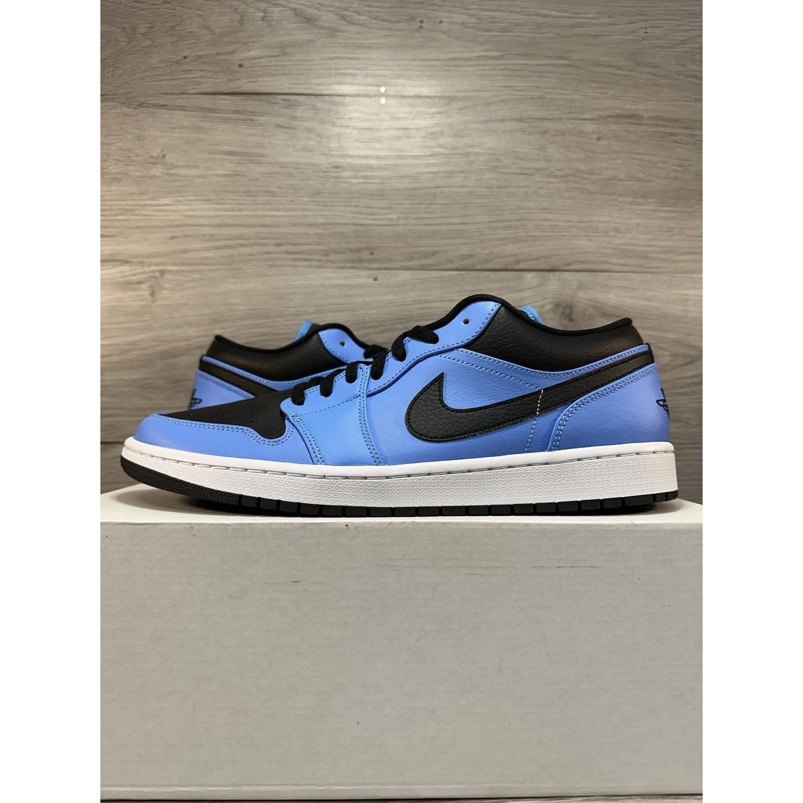 Jordan Brand Air Jordan 1 Low University Blue Black - Size 13 Size US 13 / EU 46 - 1 Thumbnail