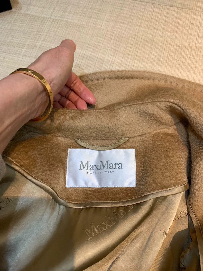 Vintage MaxMara Manuela Camel Wool Coat-2508 Size US XS / EU 42 / 0 - 3 Thumbnail