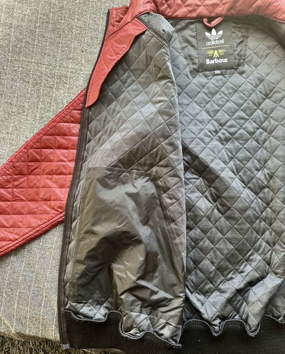 Barbour Adidas x Barbour Roubarb Jacket Red Size US XXL / EU 58 / 5 - 7 Thumbnail