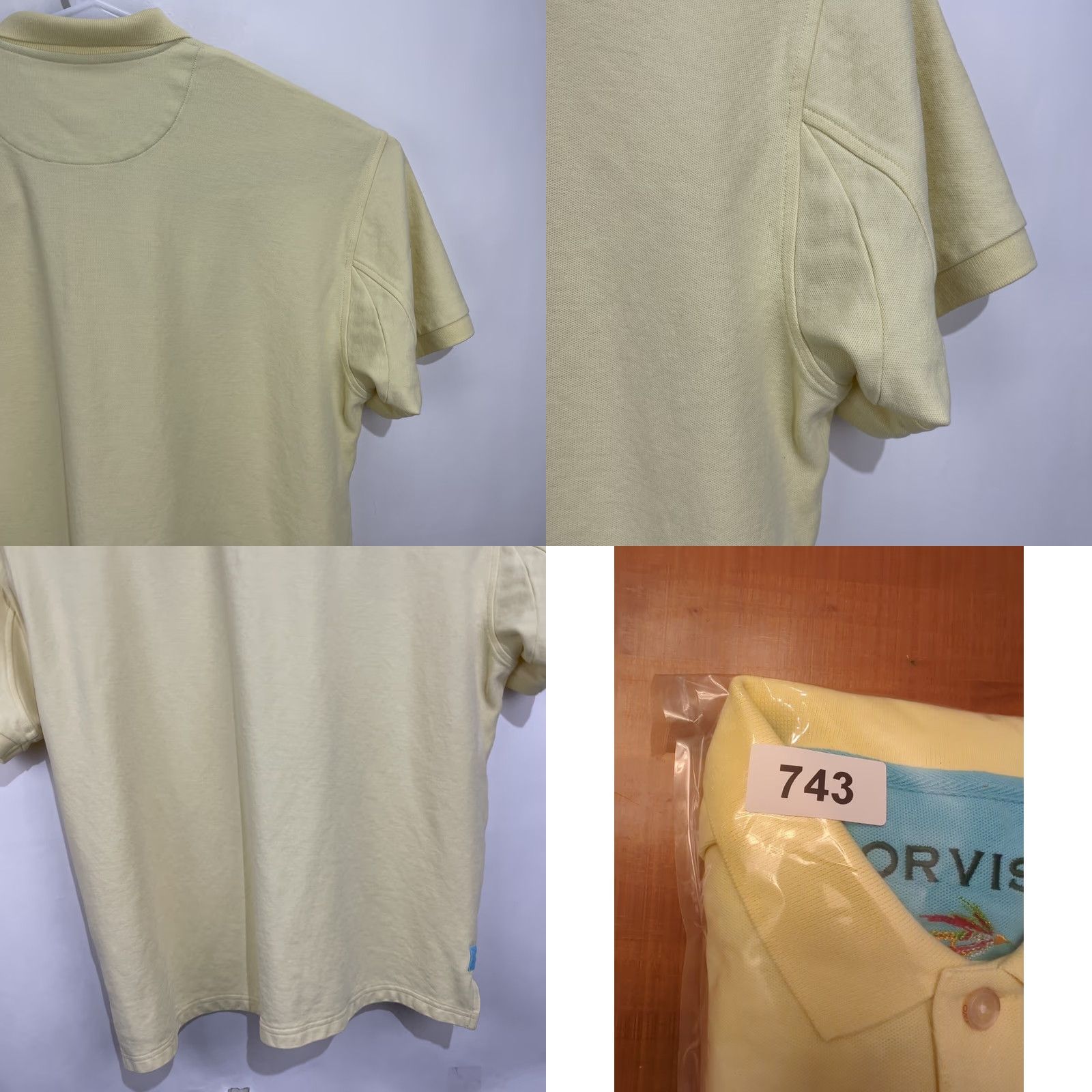Orvis Orvis Polo Shirt Men's 2XL Yellow Short Sleeve Golf Heavyweight Outdoor Size US XXL / EU 58 / 5 - 10 Thumbnail