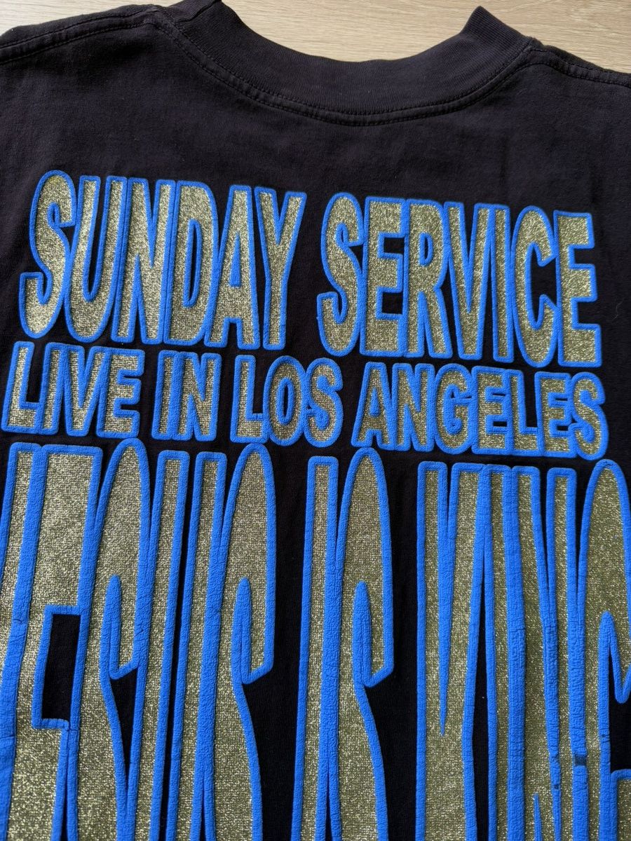 Kanye West Kanye West AWGE Sunday Service Jesus is King Tee Size US L / EU 52-54 / 3 - 9 Thumbnail