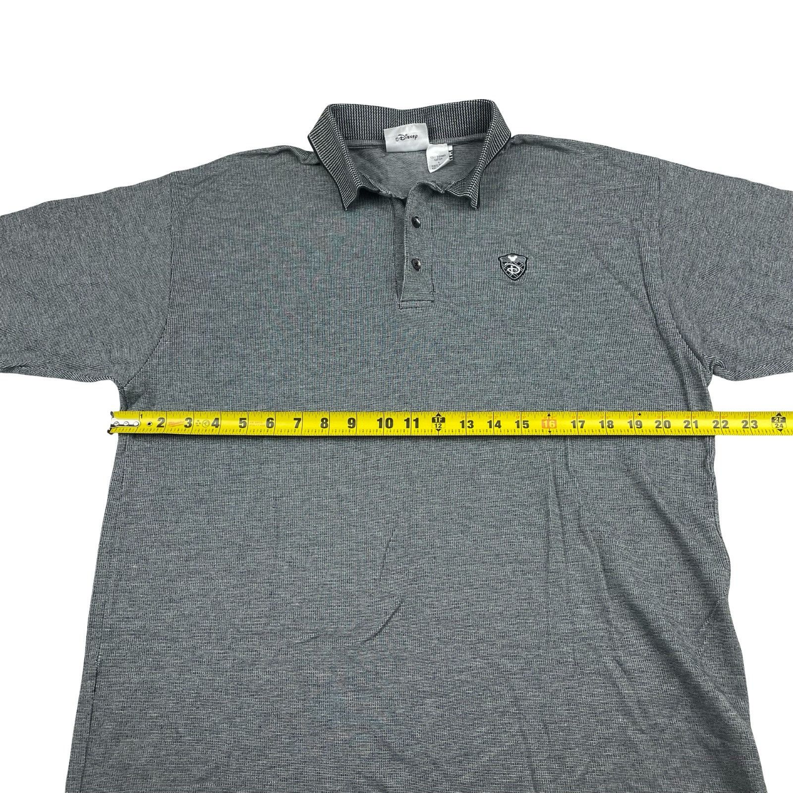 Disney VTG Walt Disney World Men's 100% Cotton S/S Golf Polo Shirt Size US L / EU 52-54 / 3 - 6 Thumbnail