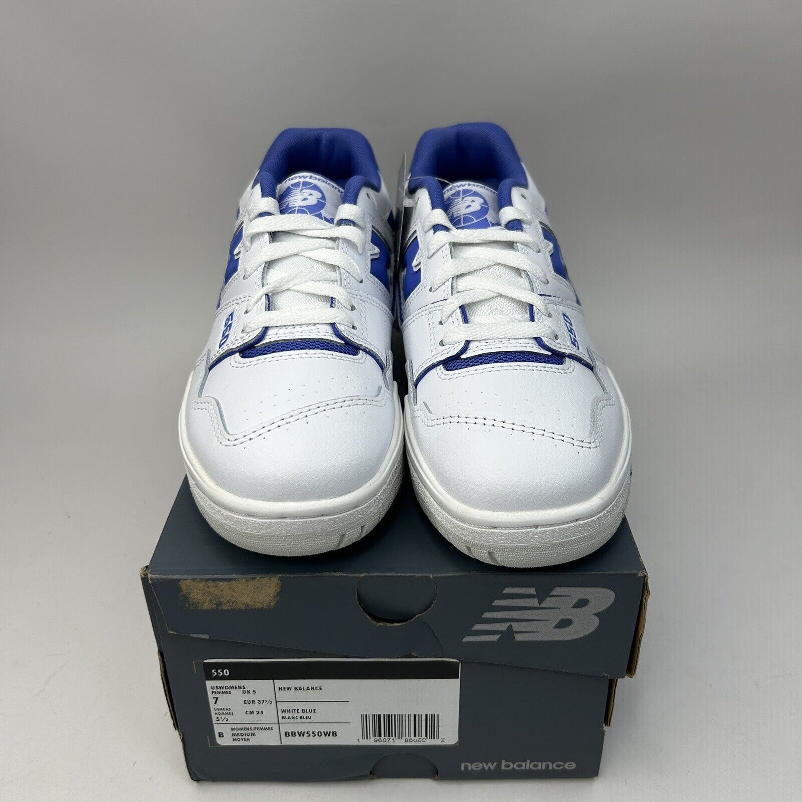 New Balance New Balance 550 WMNS Sneakers “Aura Purple” 2023 Size US 7 / IT 37 - 2 Thumbnail