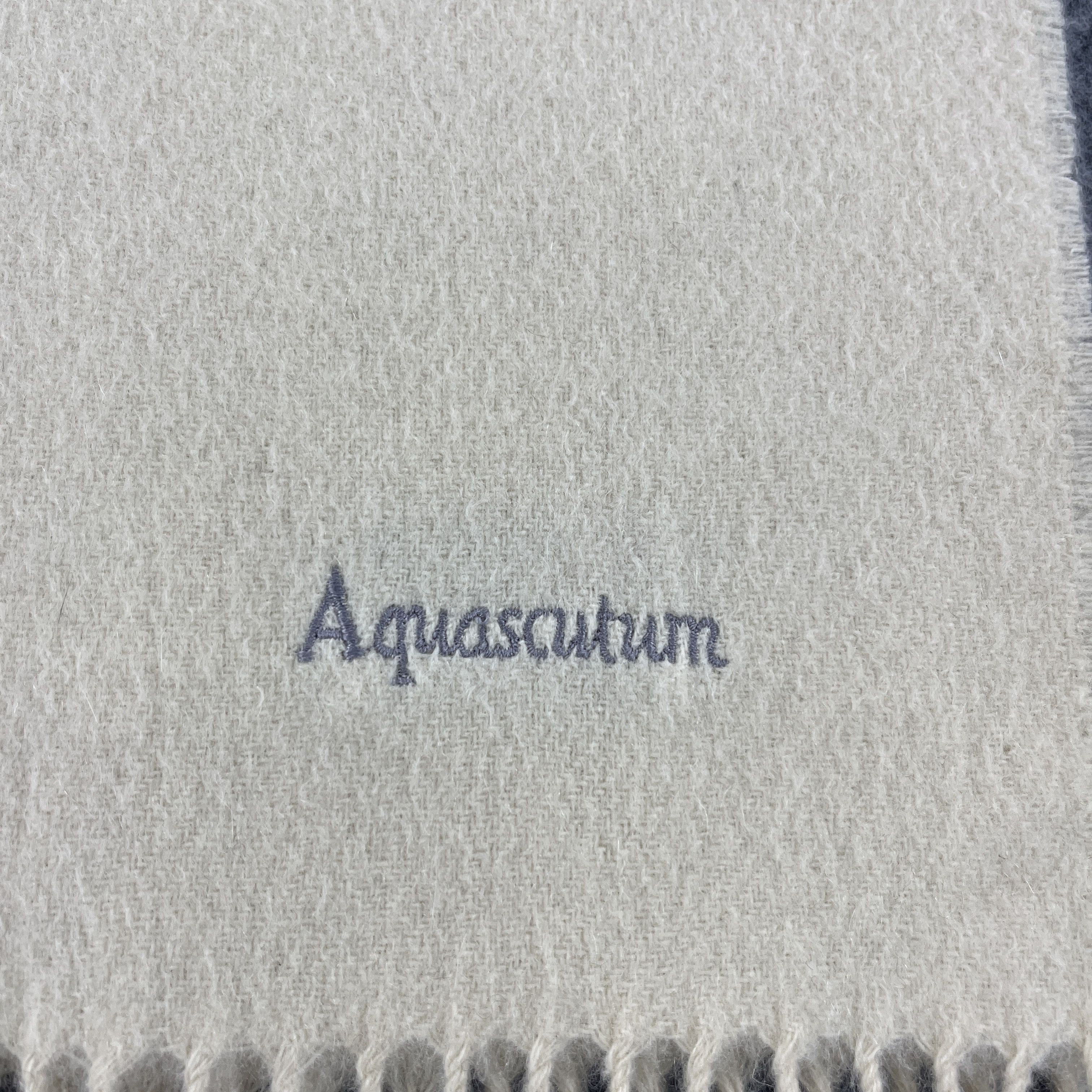 Aquascutum × Vintage Aquascutum Scarf / Muffler / Neckwear T1254 Size ONE SIZE - 7 Thumbnail