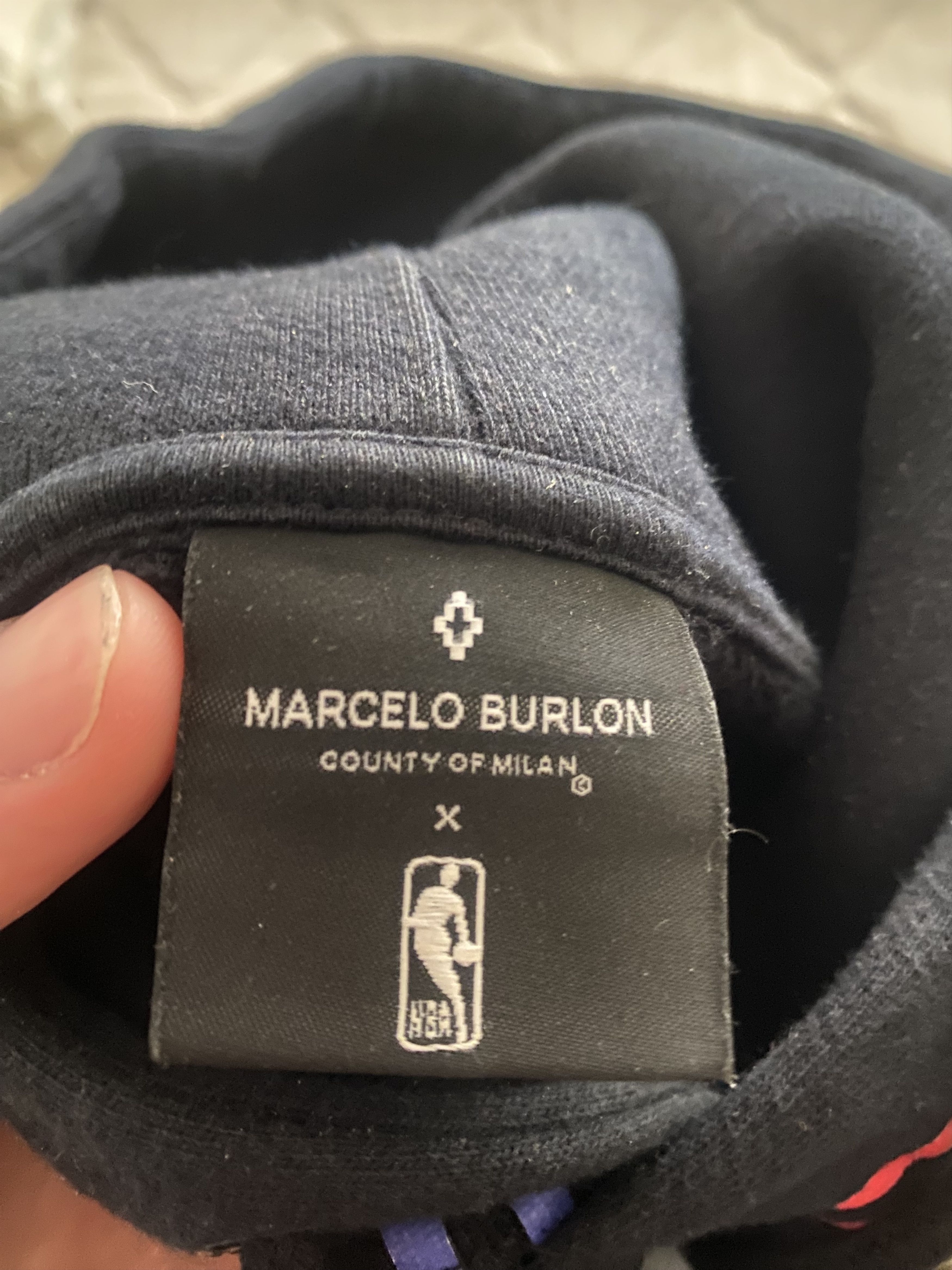 Marcelo Burlon × NBA Marcelo Burlon x NBA hoodie Size US L / EU 52-54 / 3 - 3 Thumbnail