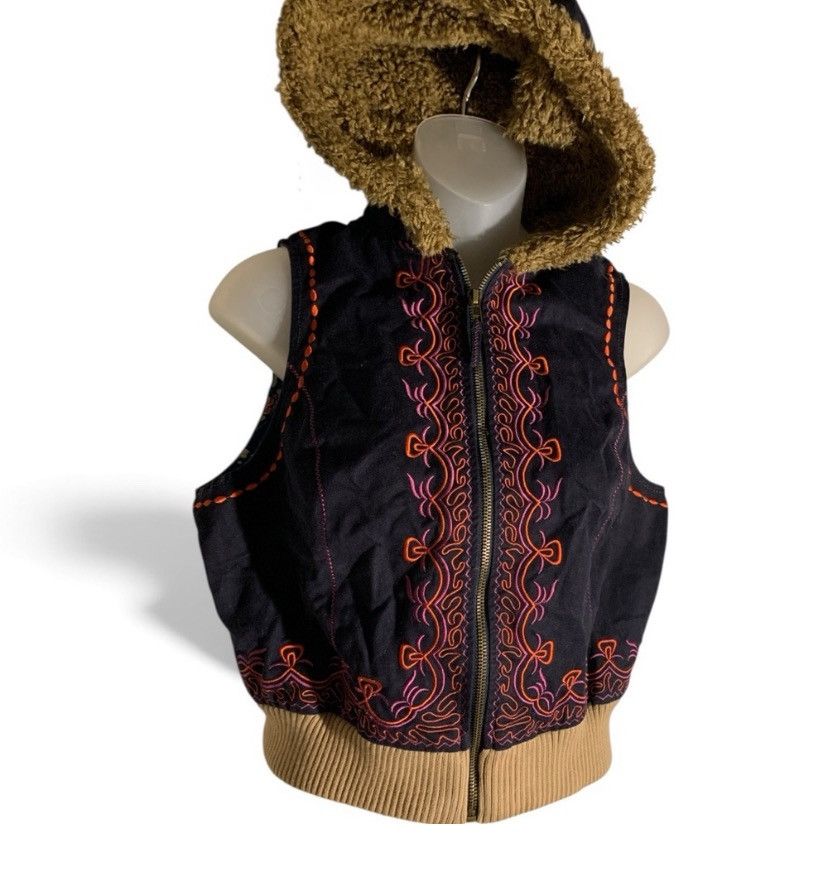 Free People Hooded Vest ((item#10132) Size XS / US 0-2 / IT 36-38 - 1 Thumbnail