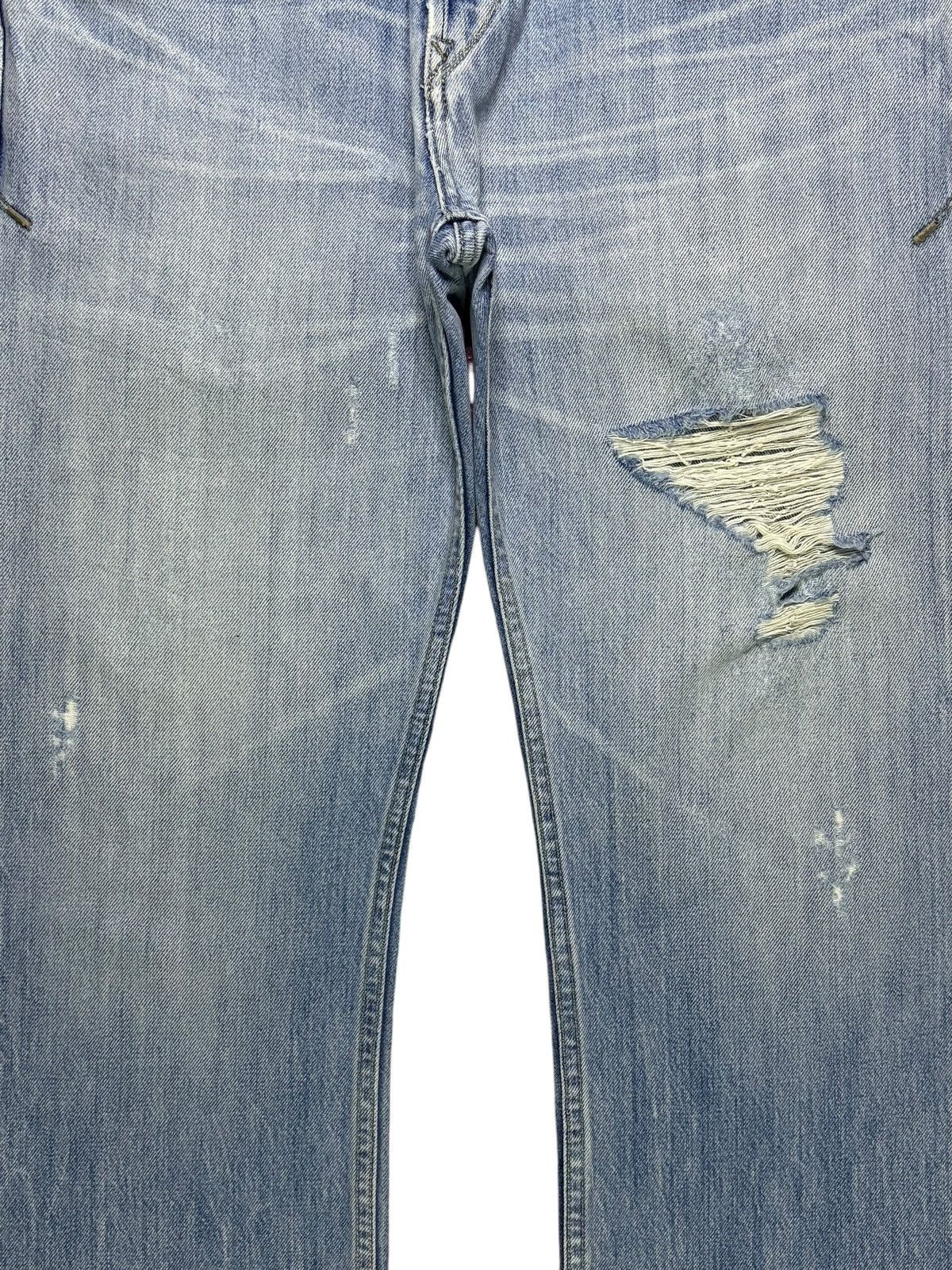 Timberland Vintage Timberland Selvedge Faded Wash Ripped Baggy Jeans Size US 32 / EU 48 - 6 Thumbnail