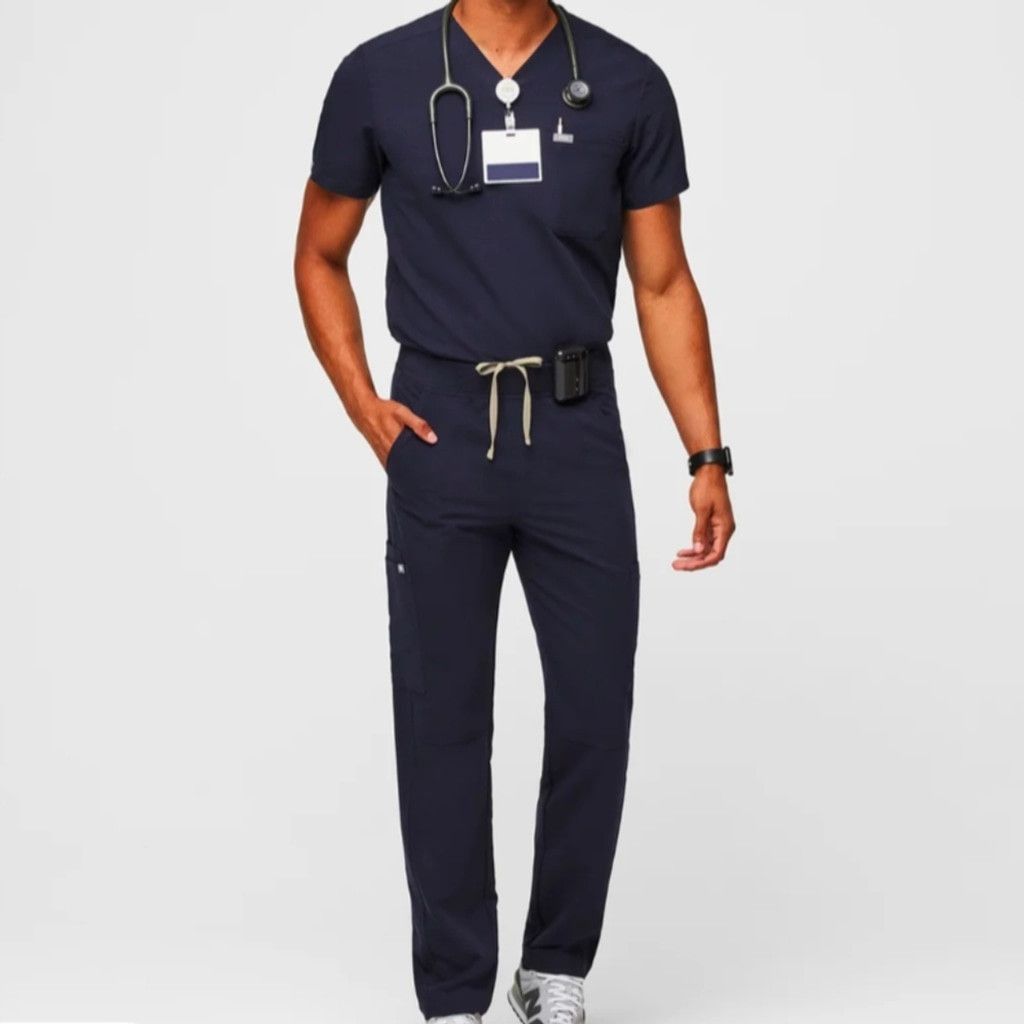 Other Figs Technical Collect. Navy Axim Cargo Scrub Pants Size XL Size US 36 / EU 52 - 1 Thumbnail