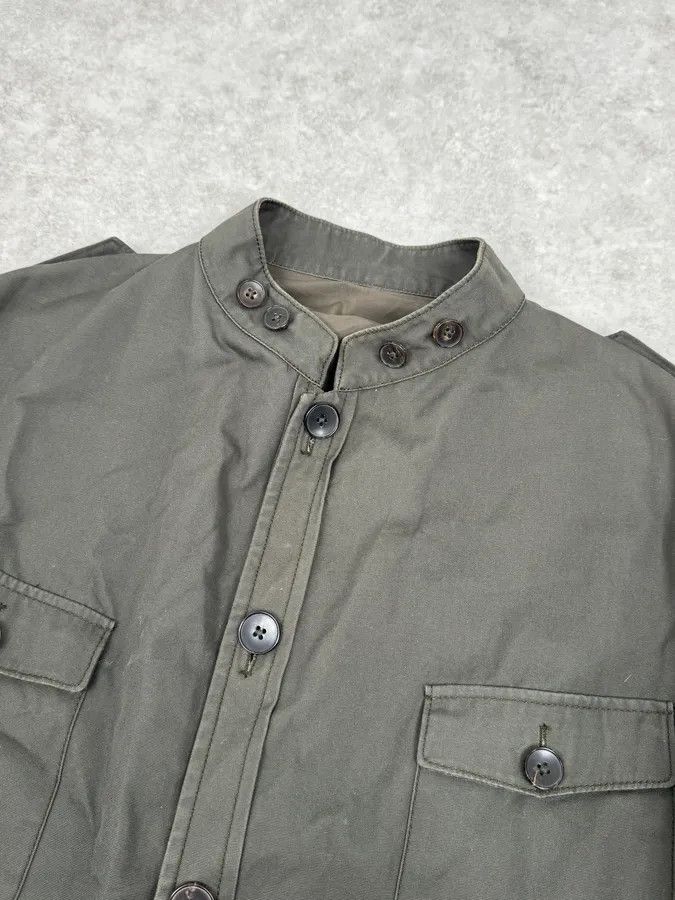 Gucci 2000s Gucci Olive Green Buttoned Military Jacket Size US L / EU 52-54 / 3 - 5 Thumbnail