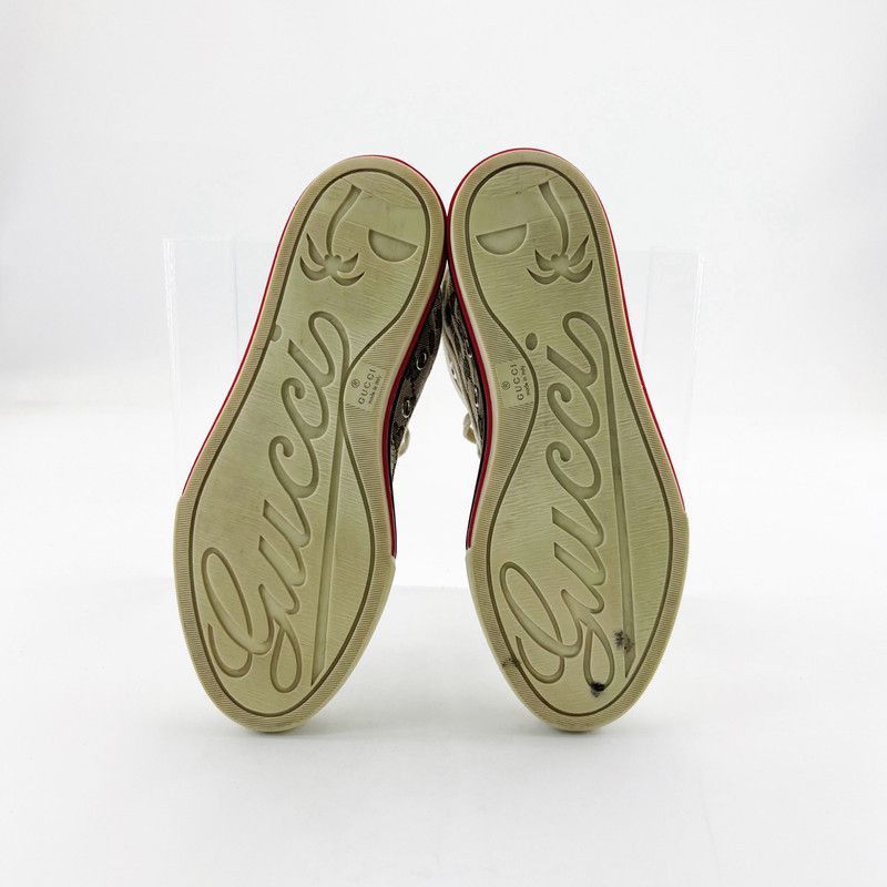 Gucci Gucci High-Top Canvas Sneakers for Women Size US 5 / IT 35 - 4 Thumbnail