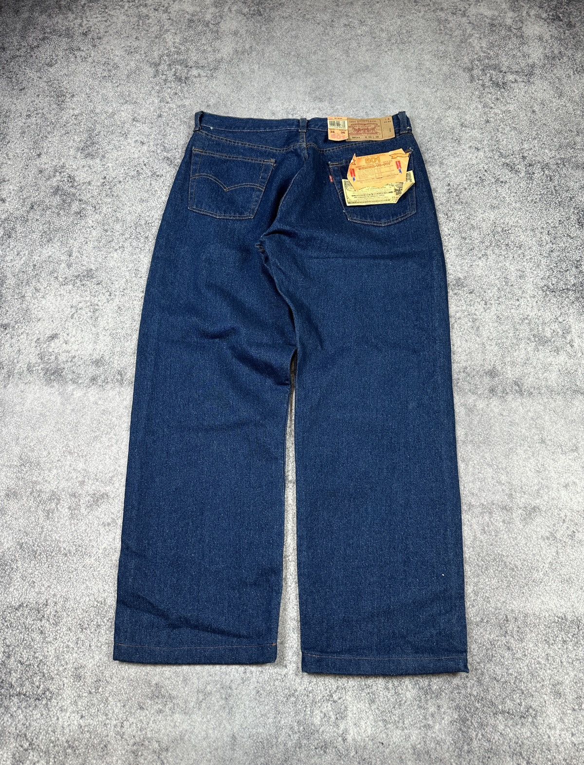 Levi's New Vintage Levi’s 501 Streetwear Very Rare Style USA 38 Size US 37 - 1 Thumbnail