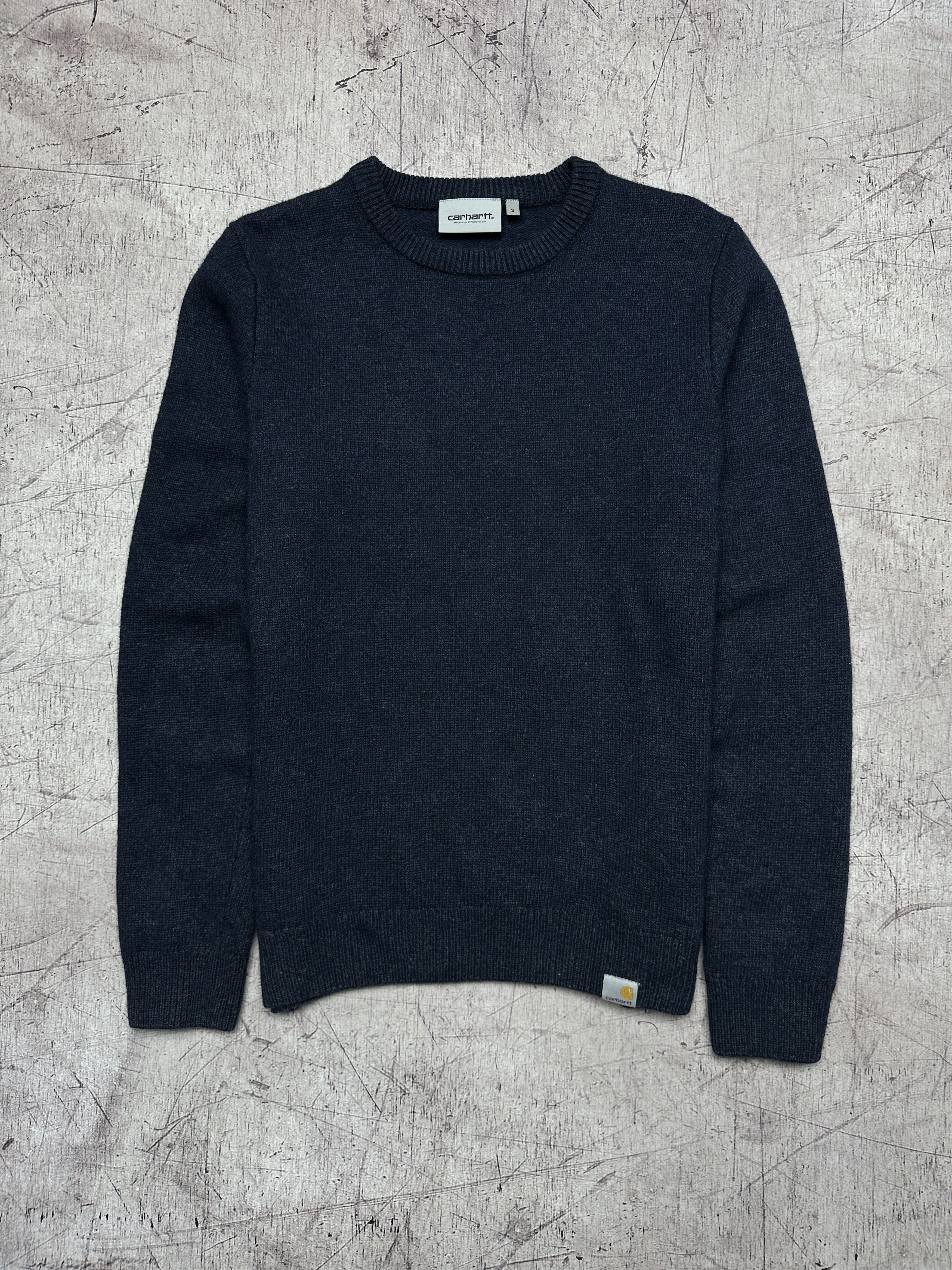 Carhartt Wip Carhartt Wip Mens Allen Wool Knit Sweater Size US S / EU 44-46 / 1 - 1 Thumbnail