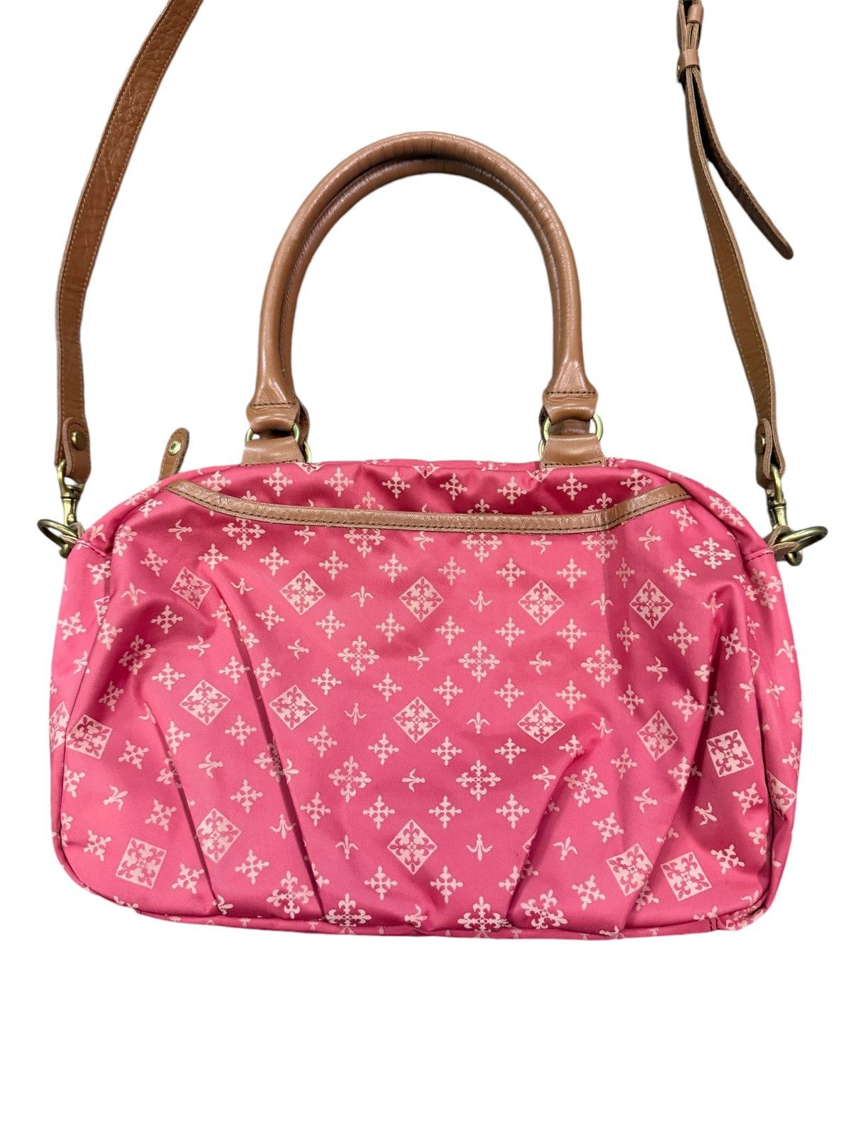 Japanese Brand RUSSET MONOGRAM 2 WAY BAG Size ONE SIZE - 2 Thumbnail