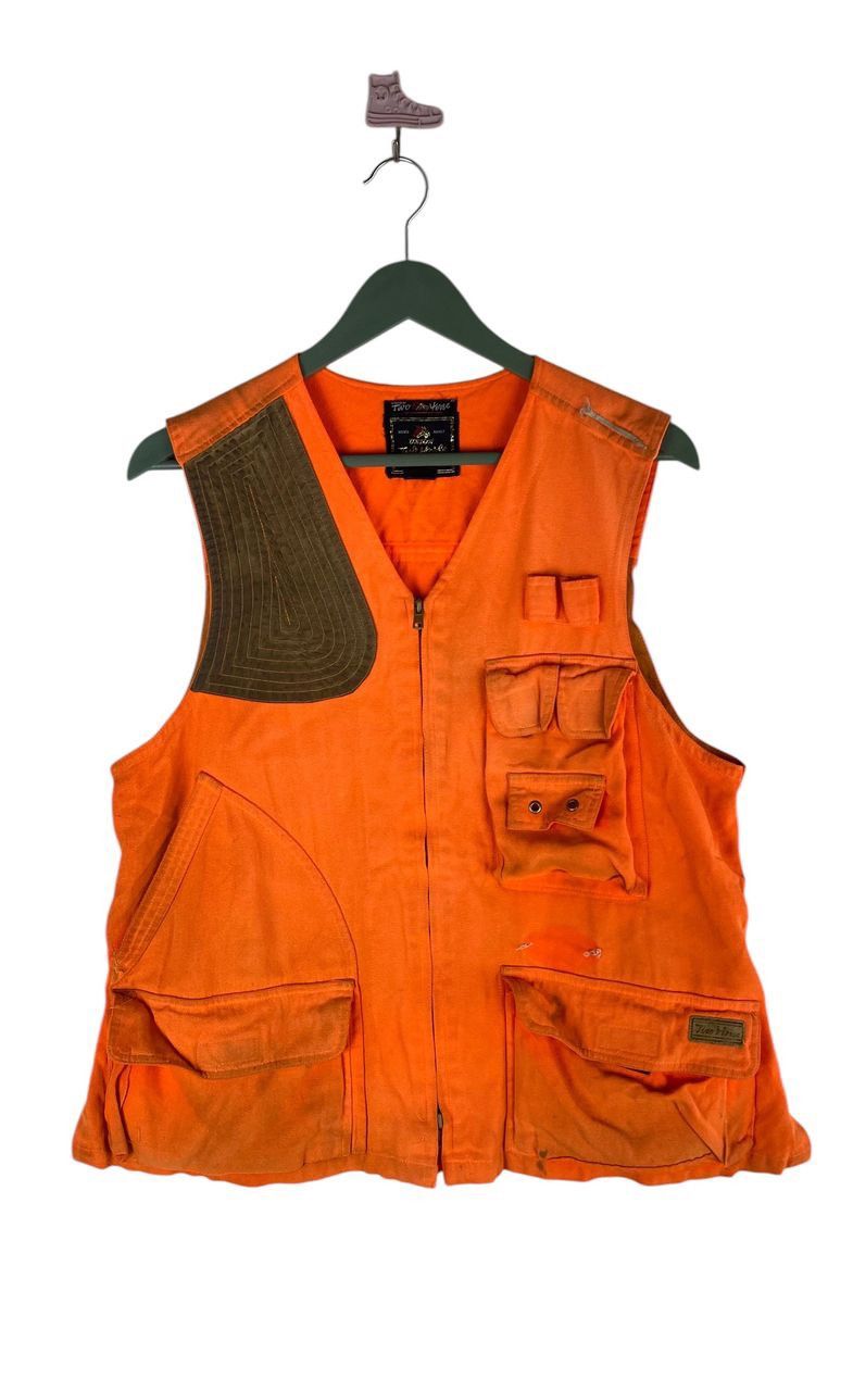Japanese Brand Vtg 90s rare japan hunting waistcoat cargo jacket Size US L / EU 52-54 / 3 - 1 Thumbnail