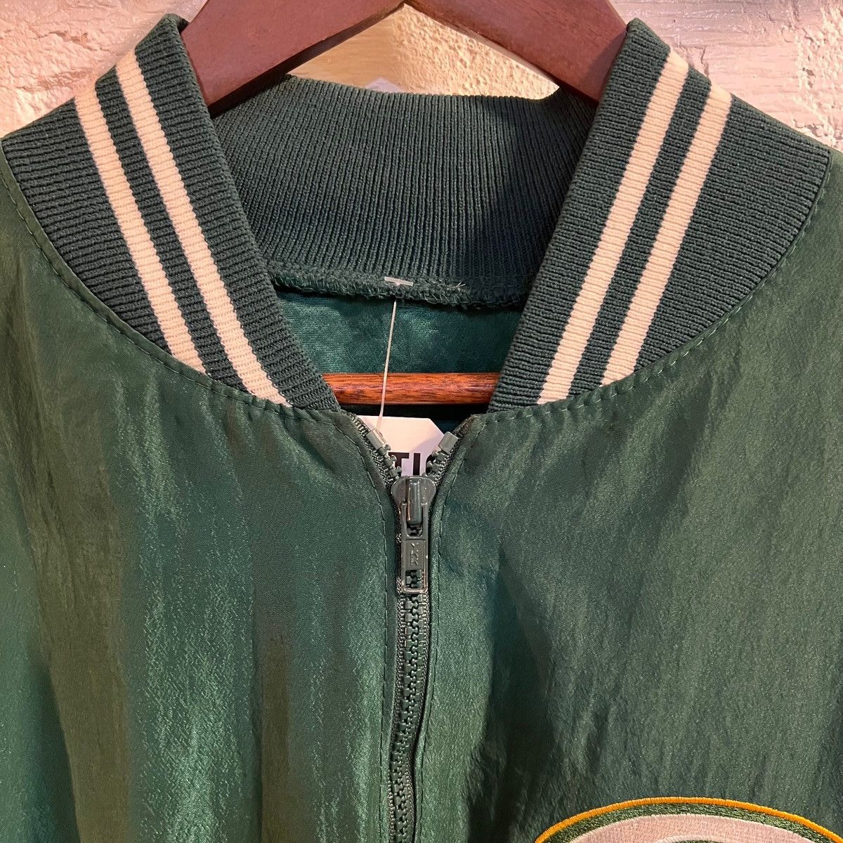 Starter × Vintage Vintage Green Bay Packers 1/4 Zip Starter Jacket - Large Size US L / EU 52-54 / 3 - 4 Thumbnail