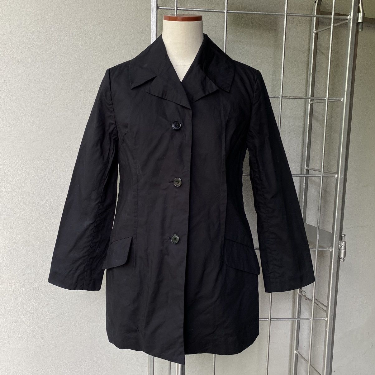 Y's Iwish Black Women’s Blazer with Long Sleeves Size L / US 10 / IT 46 - 1 Thumbnail