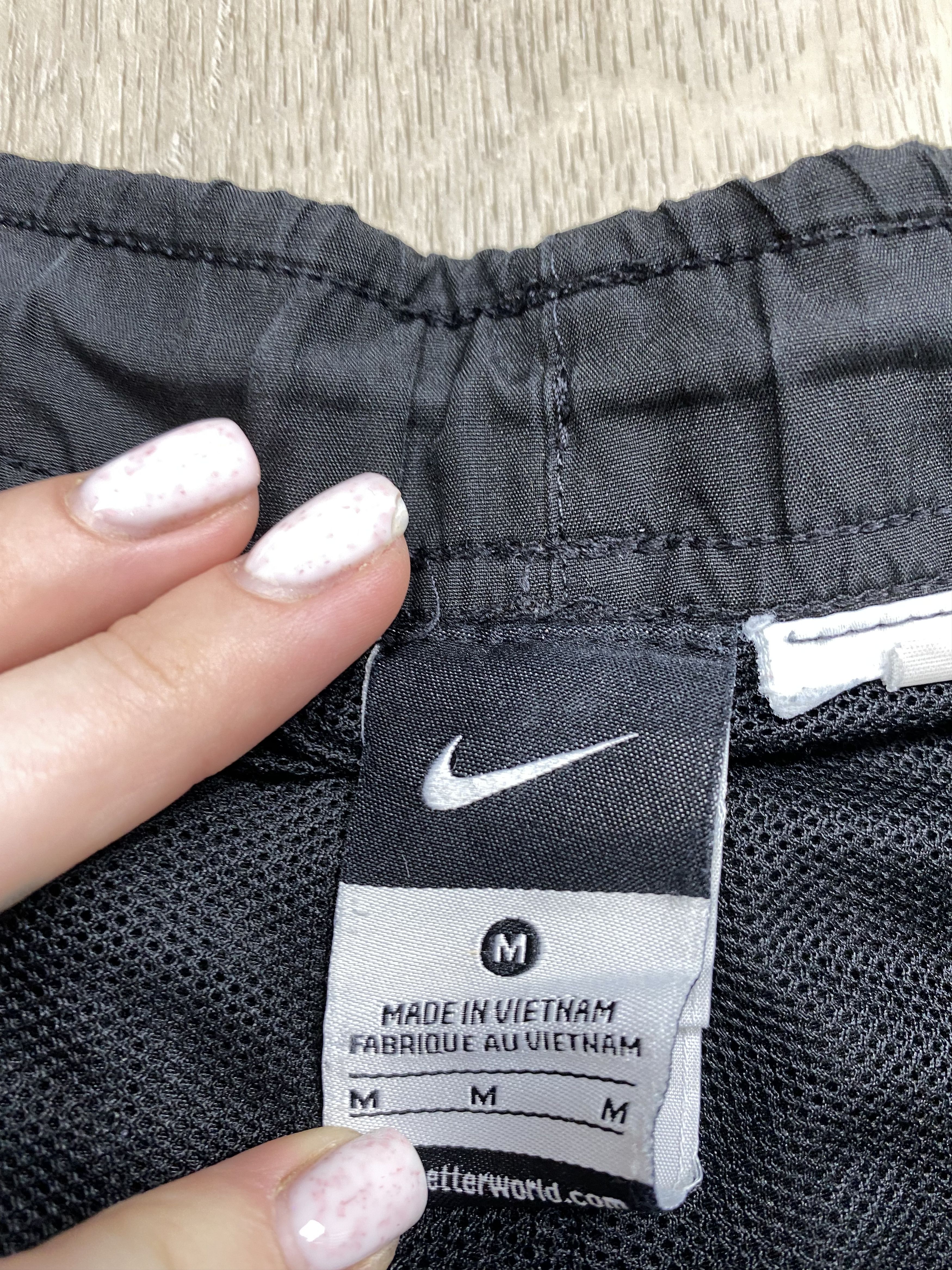 Nike × Vintage Nike Vintage Mens Nylon Pants Drill Y2K Size US 32 / EU 48 - 5 Thumbnail