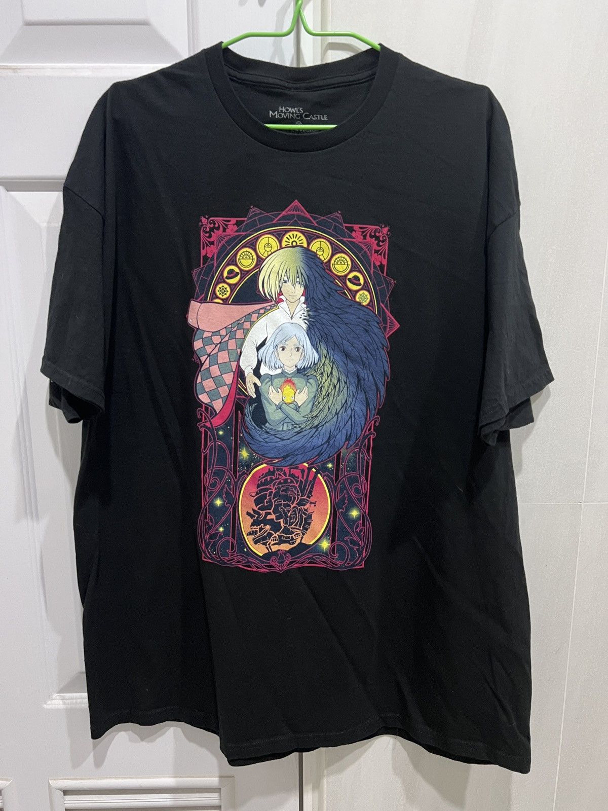 Anime 2004 Howl's Moving Castle Studio Ghibli Promo Tee 2XL Anime Size US XXL / EU 58 / 5 - 2 Thumbnail