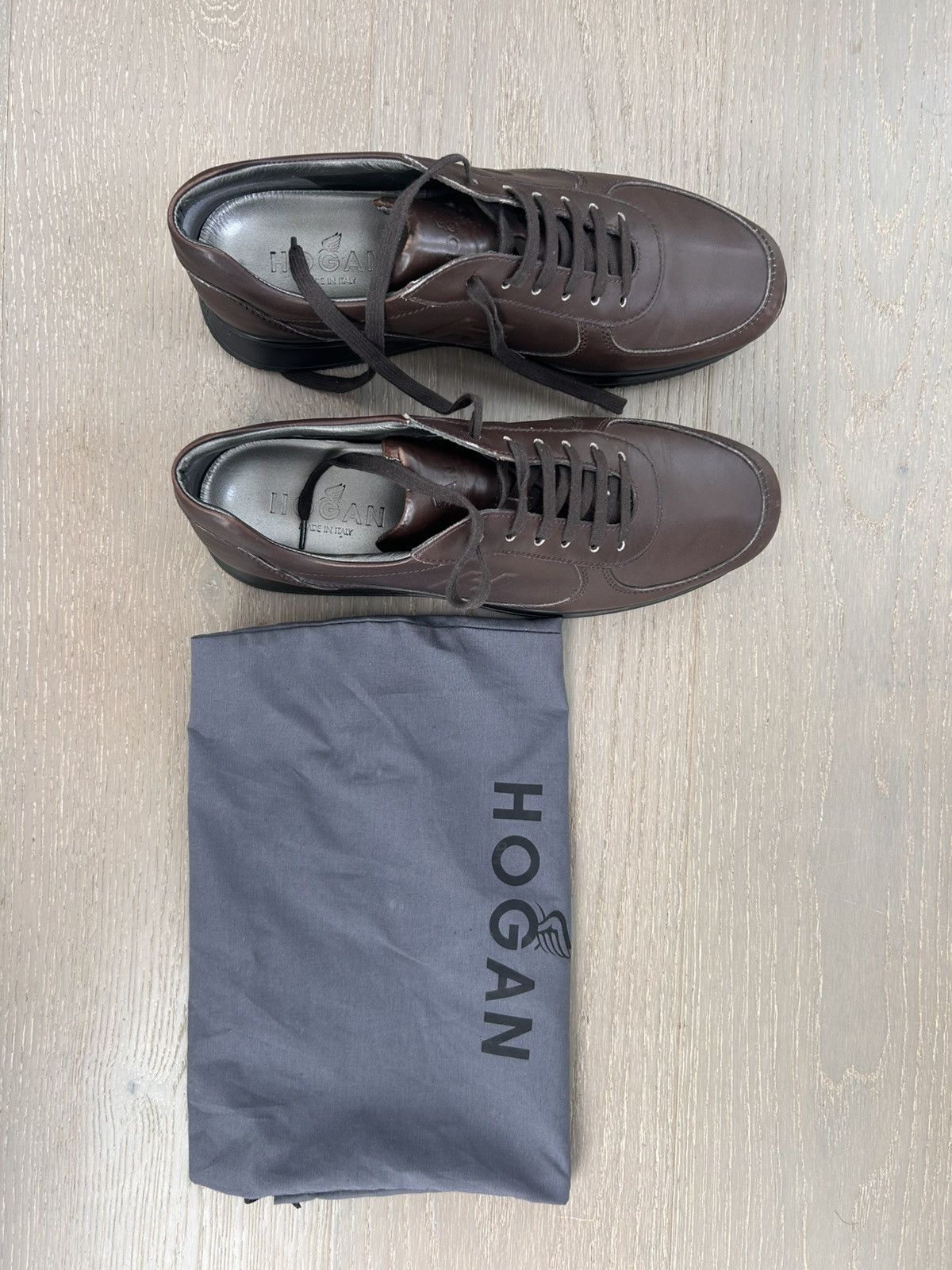 Hogan Slightly worn Hogan mid-top Size US 10 / EU 43 - 1 Thumbnail