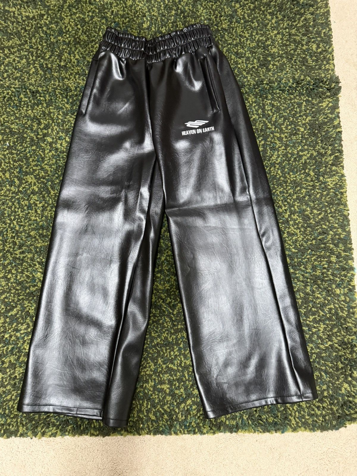 Other Black Waxed Pants Size US 36 / EU 52 - 1 Thumbnail