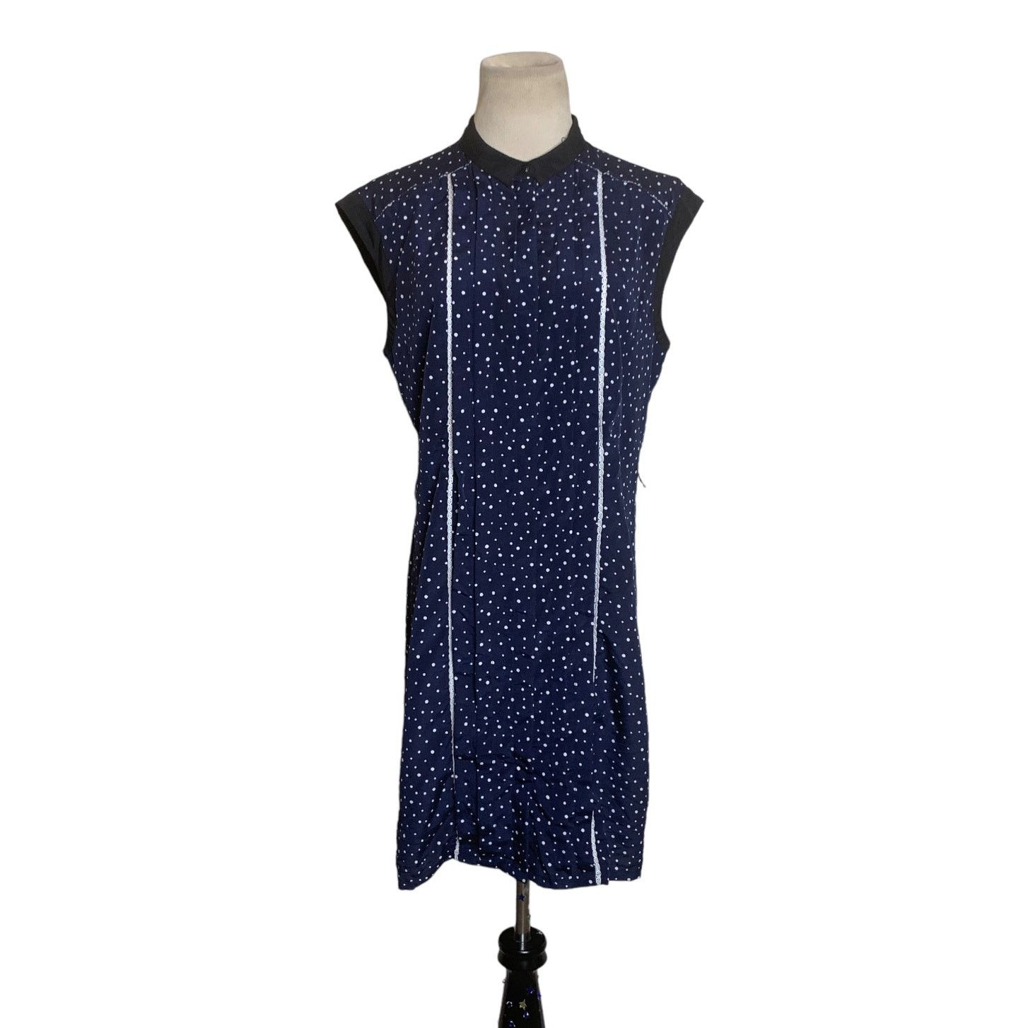 Jason Wu Jason Wu blue polka dots sleeveless dress size Medium Size M / US 6-8 / IT 42-44 - 1 Thumbnail