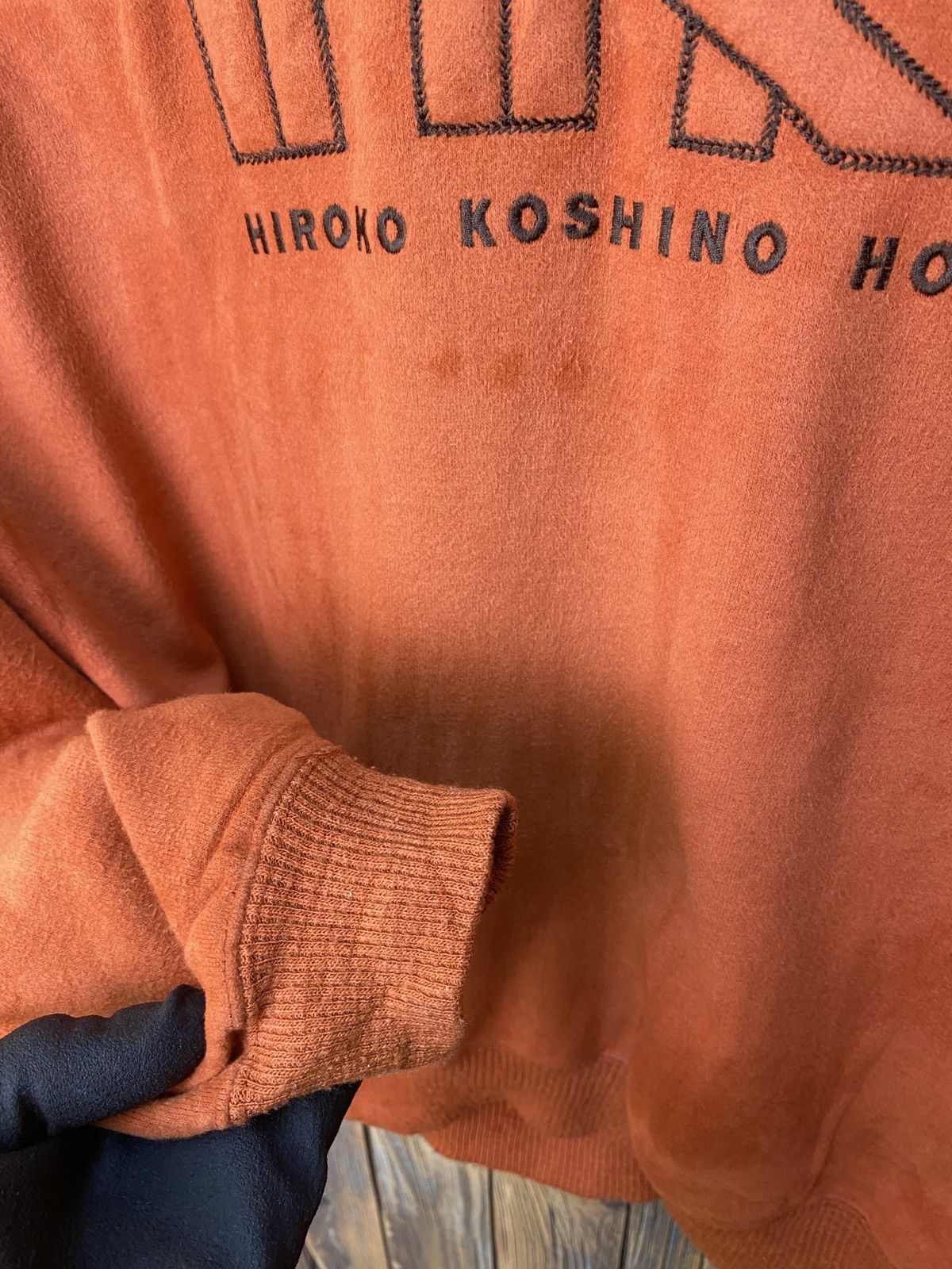 Hiroko Koshino Homme × Vintage Vintage hiroko koshino crewneck sweatshirt Size US L / EU 52-54 / 3 - 7 Thumbnail