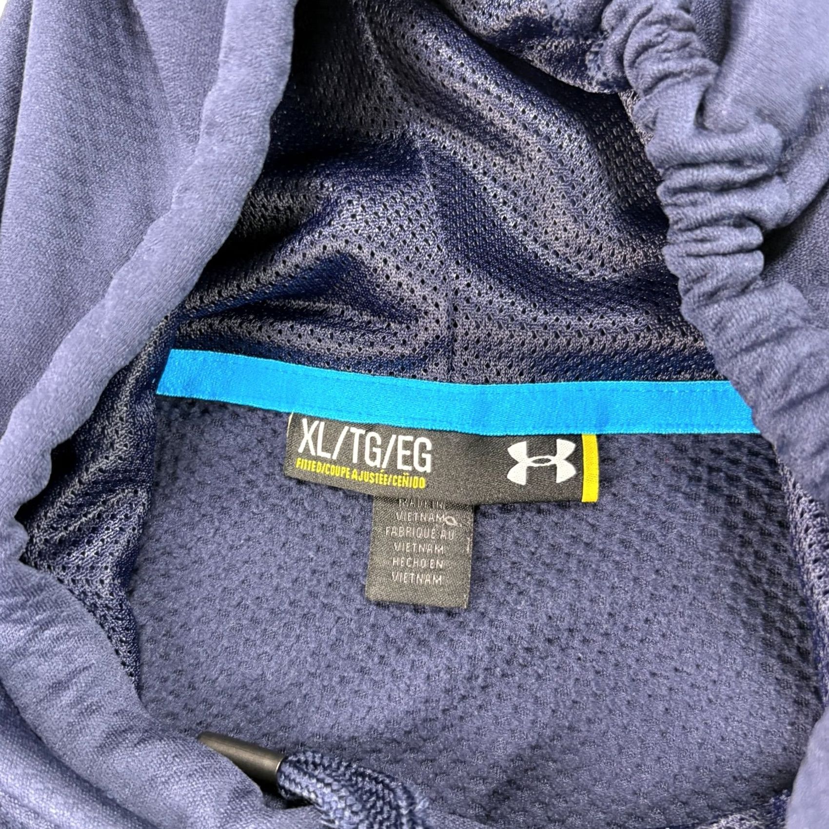 Under Armour Under Armour Steph Curry Hoodie Mens XL Blue Slim Pullover Basketball Shirt Size US XL / EU 56 / 4 - 5 Thumbnail
