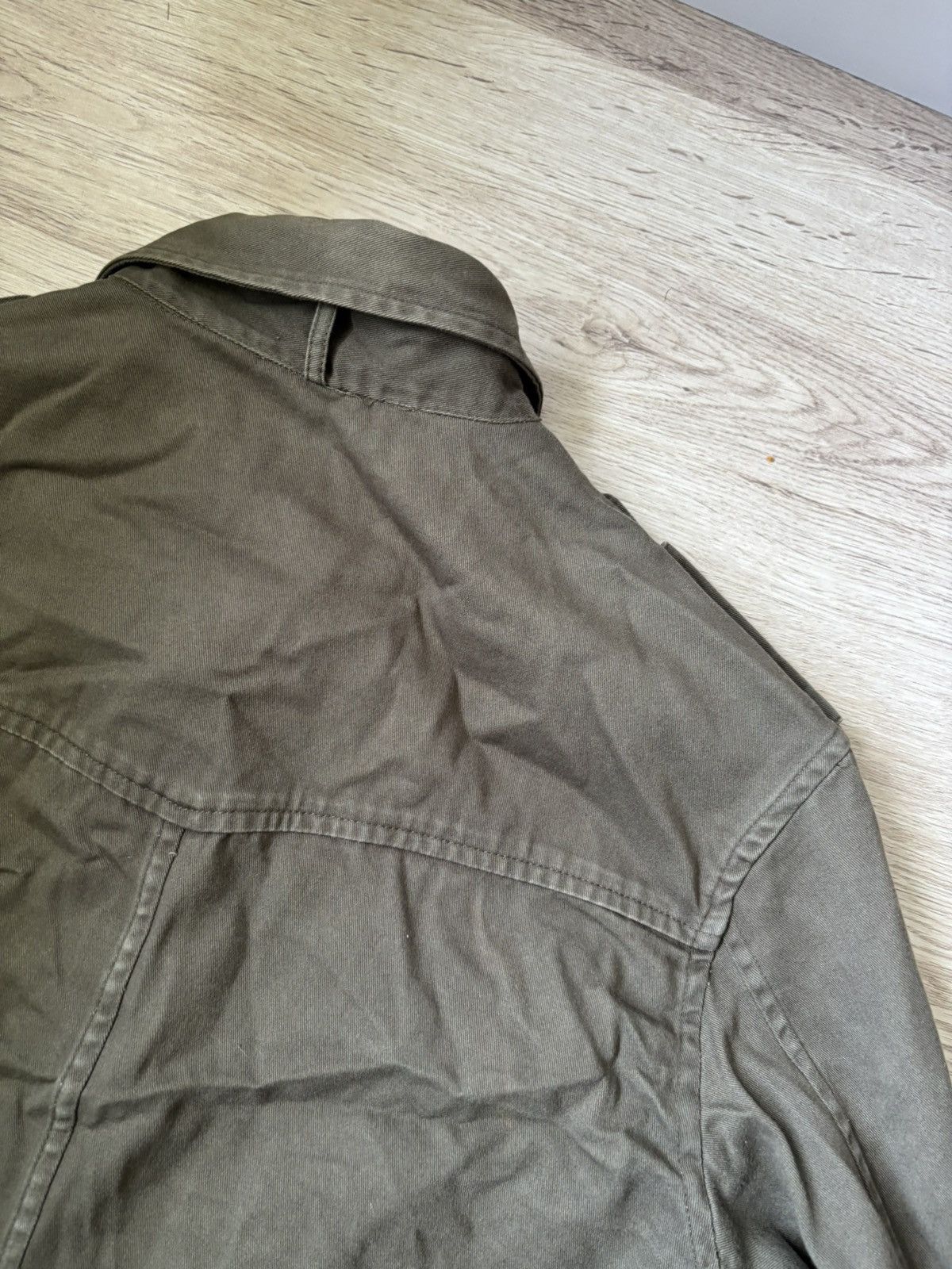 Yves Saint Laurent Ultra Rare YSL Military Shirt Jacket – Tom Ford Era (2004) Size M / US 6-8 / IT 42-44 - 18 Thumbnail