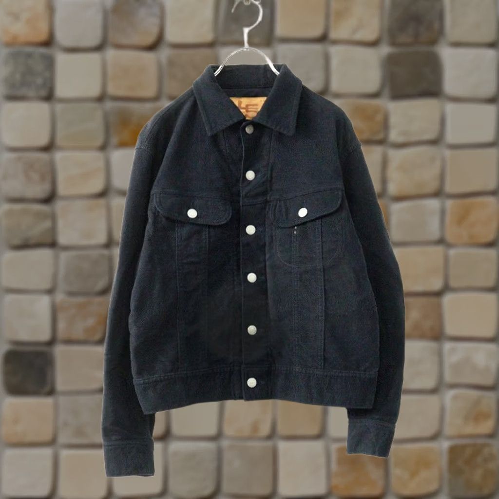 Vintage VINTAGE 45R 45rpm Cotton Jacket Size 2 Black Jacket Mens Size XS / US 0-2 / IT 36-38 - 1 Thumbnail