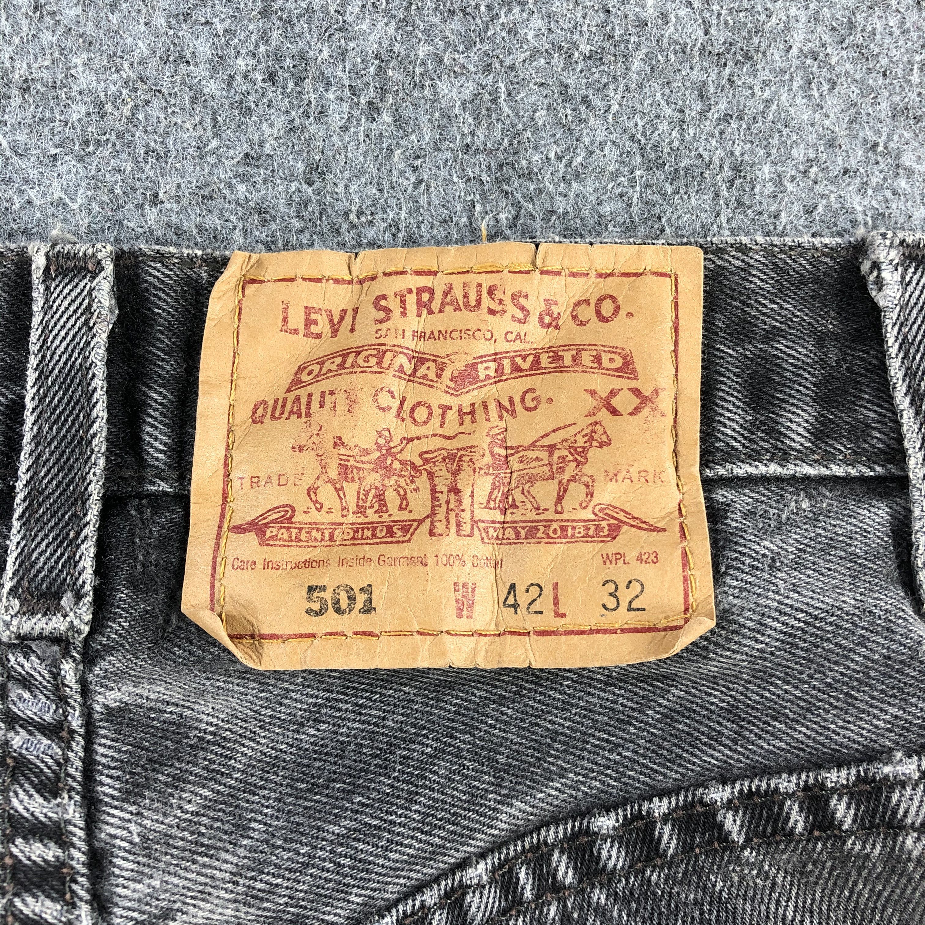 Levi's × Vintage Vintage 90s Levis 501 Earth Tone Jeans-J1580 Size US 40 / EU 56 - 5 Thumbnail