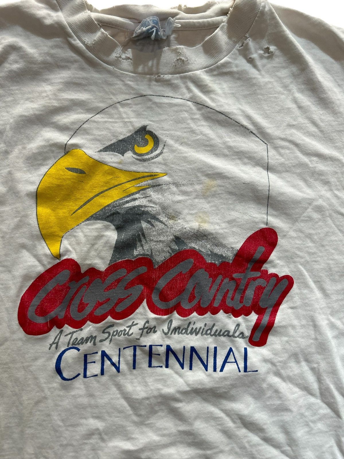 Vintage Vintage Distressed Eagle Tee Size US L / EU 52-54 / 3 - 2 Thumbnail