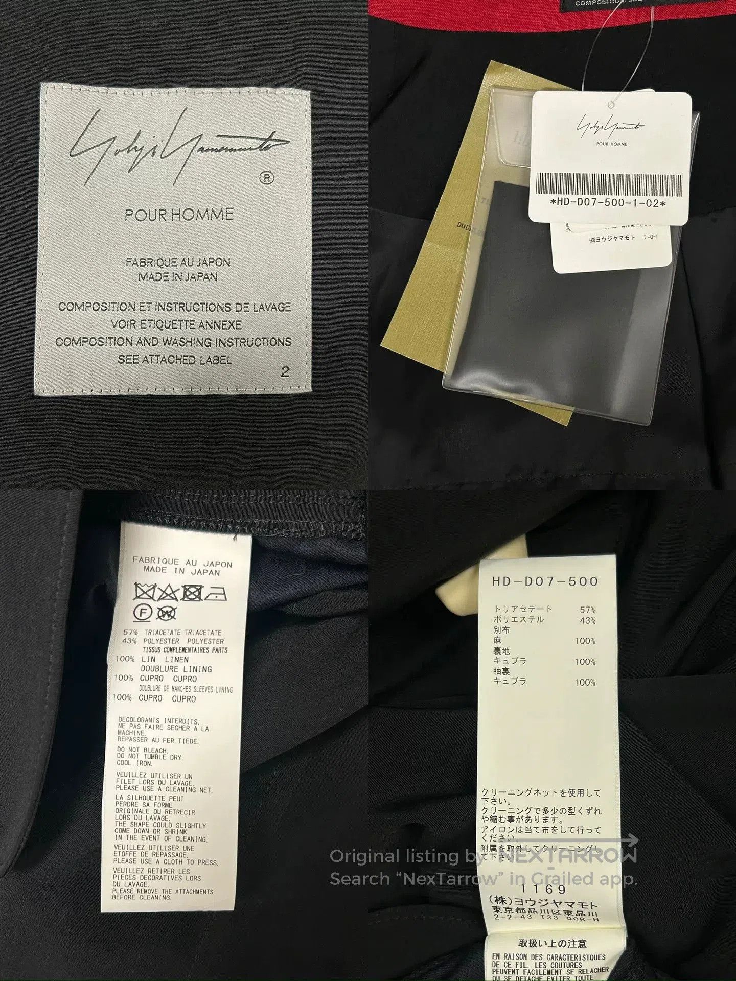 Yohji Yamamoto Yohji Yamamoto 21SS Napoleon Coat. Size US S / EU 44-46 / 1 - 9 Thumbnail