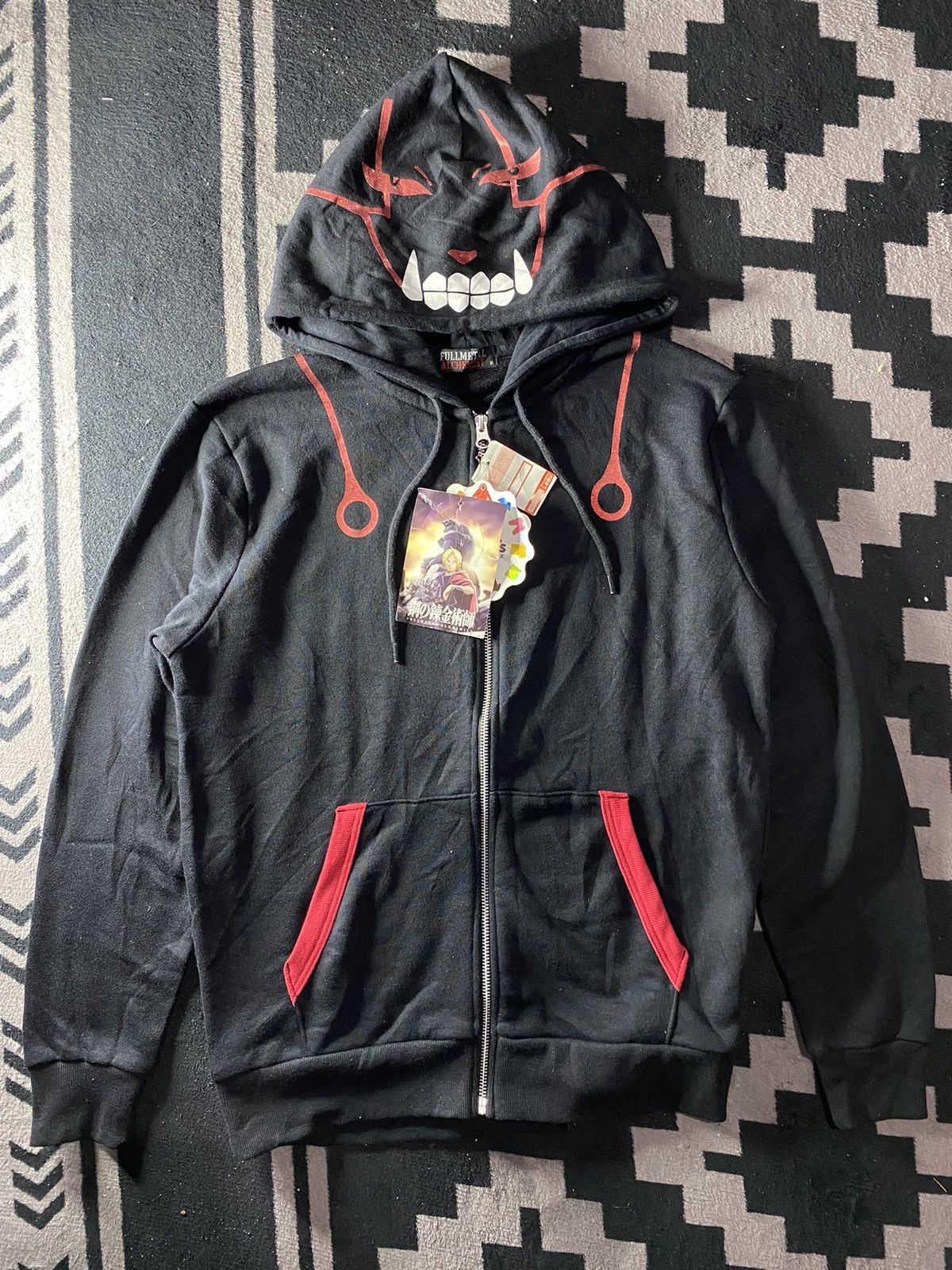 Full metal alchemist anime cosplay character hoodie bnwt, image size:1200x1600